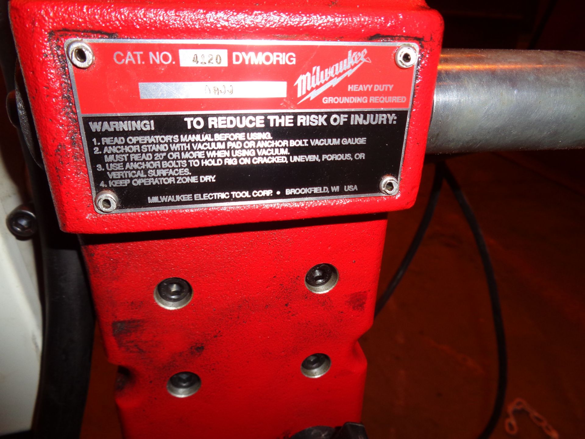 Milwaukee Core Drill (34) - Image 3 of 25