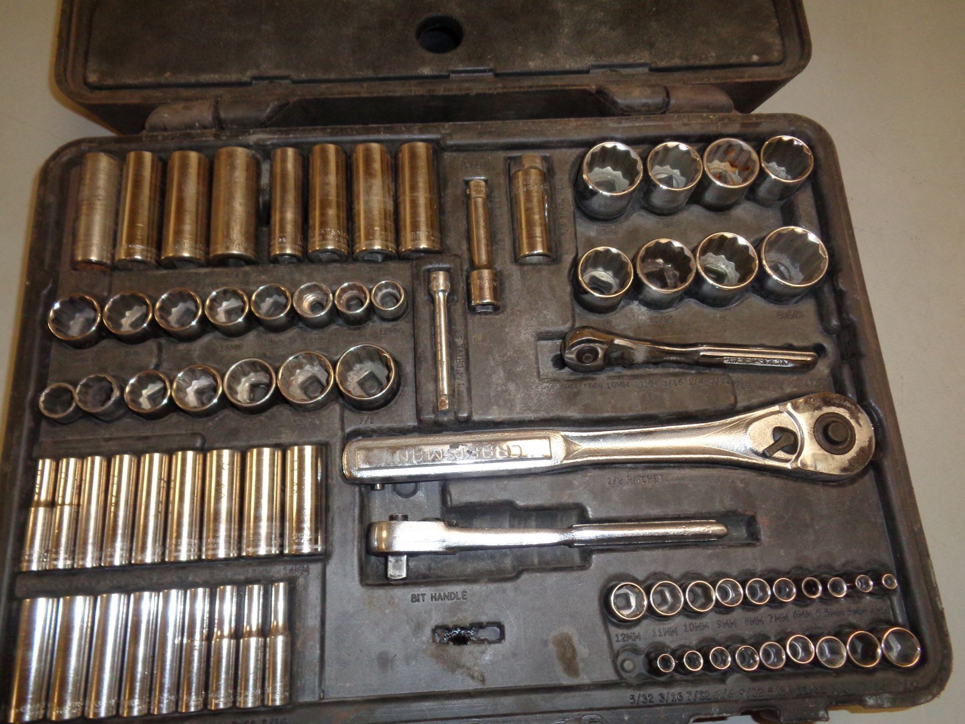 Craftsman Standard and Metric Socket Set