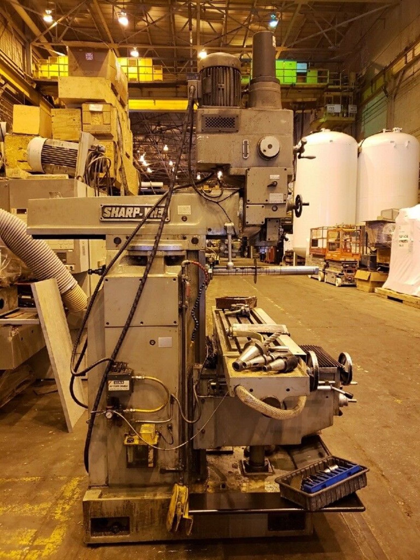 1999 Sharp VH3 Vertical Horizontal Mill Milling Machining Machine - Free Loading - Image 3 of 6