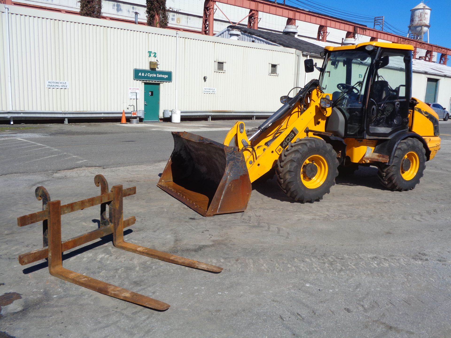 2008 JCB 406B Wheel Loader - Includes Forks & Bucket - Image 11 of 17