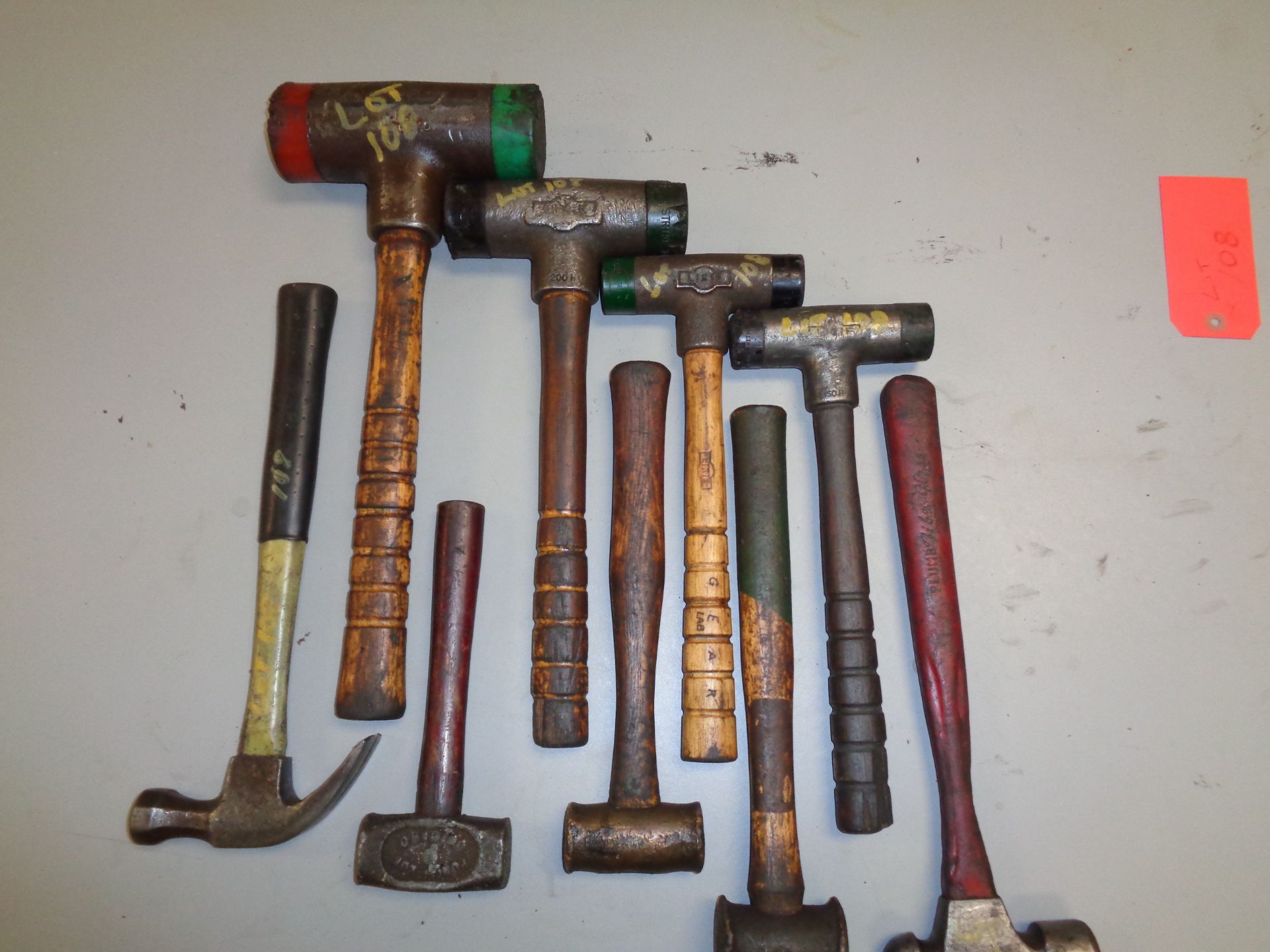 Lot of 9 Hammers (108) - Image 6 of 10