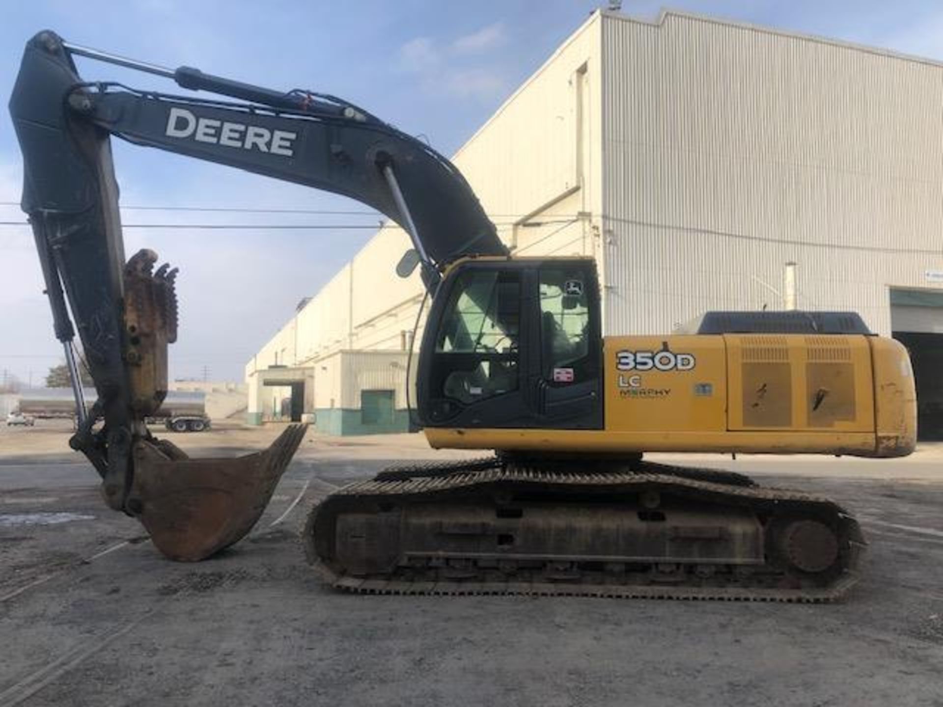 2011 John Deere 350DLC Excavator Backhoe