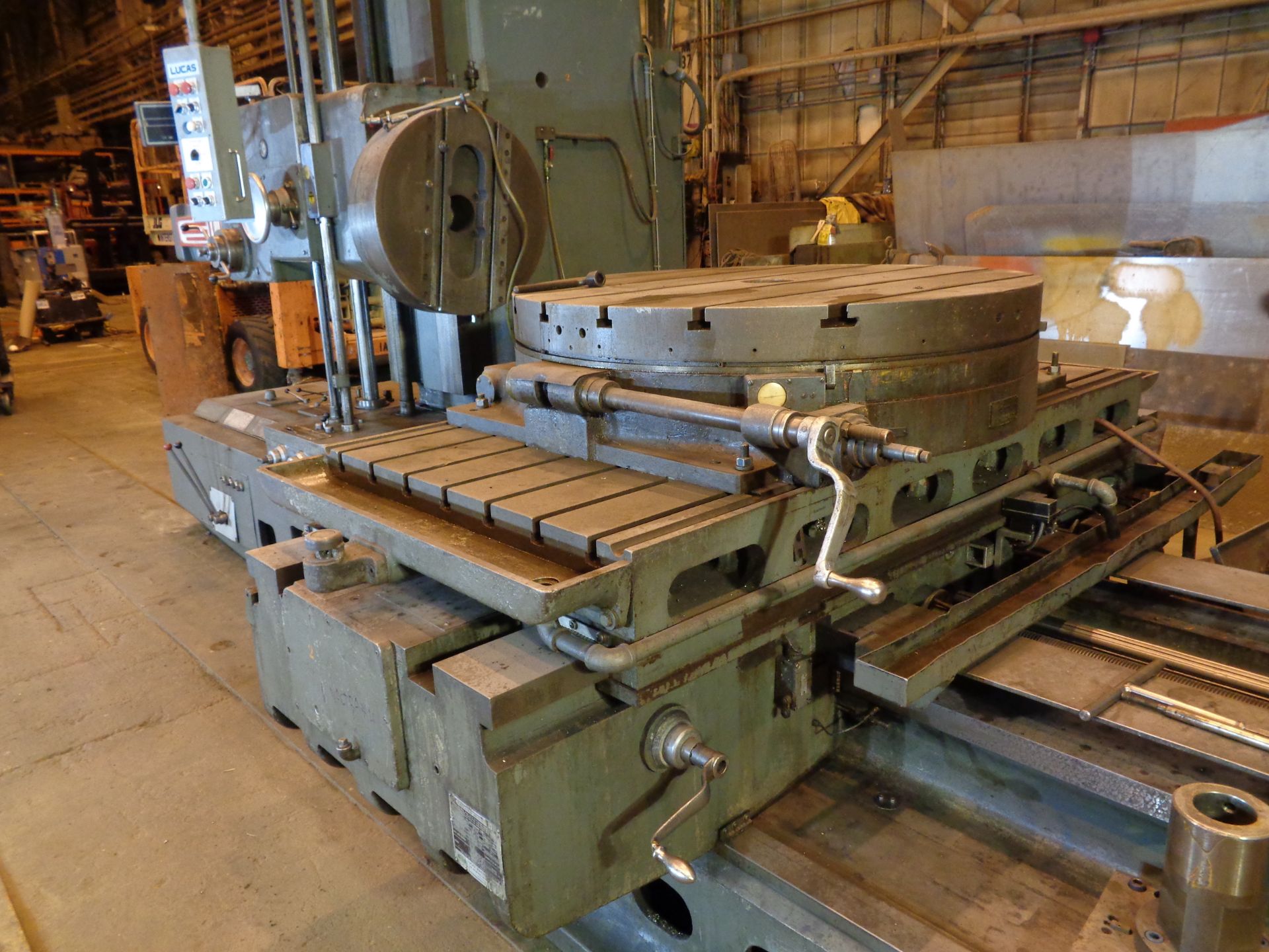 Lucas 42B-60 Horizontal Boring Mill - Image 13 of 17