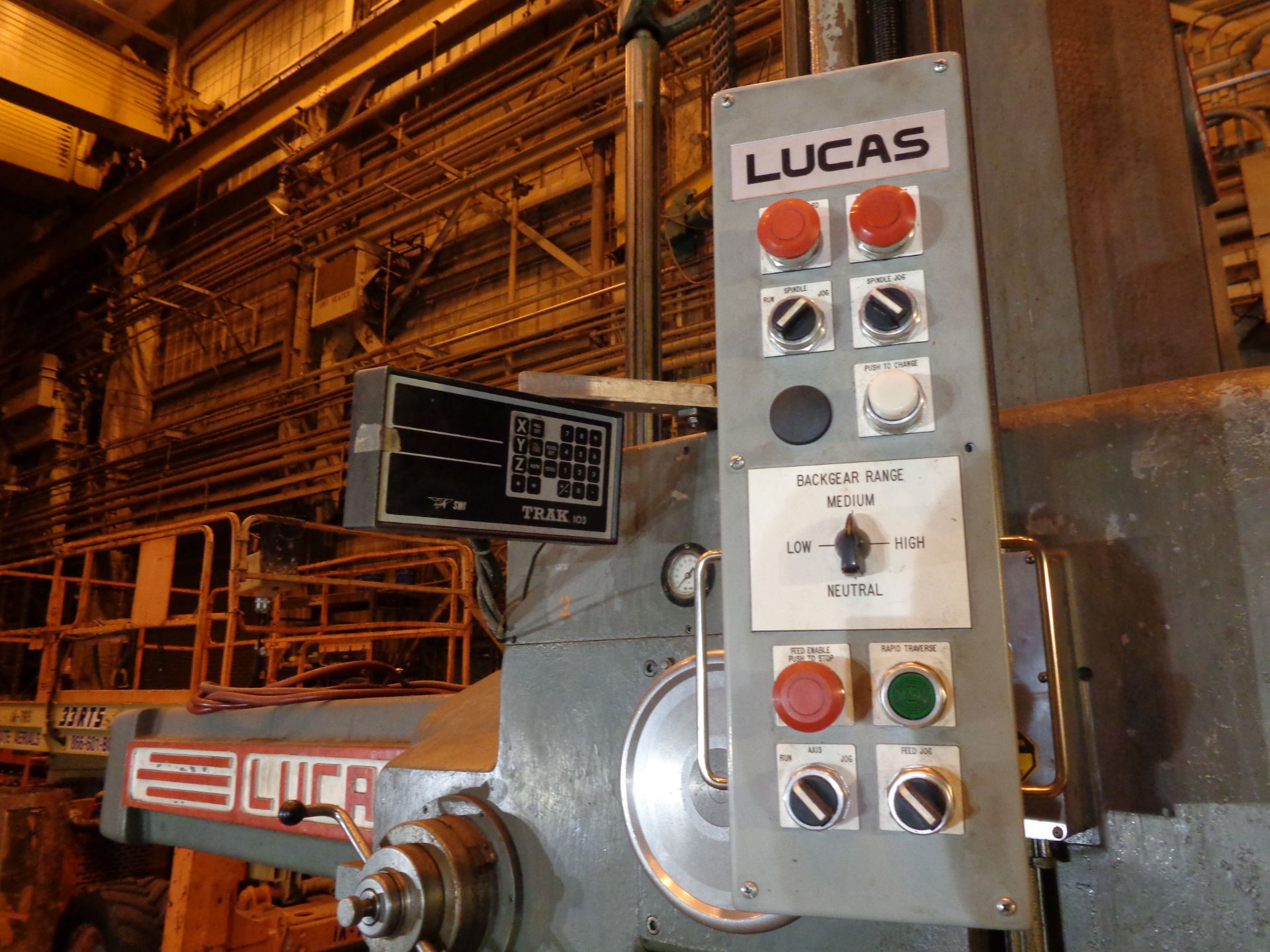 Lucas 42B-60 Horizontal Boring Mill - Image 12 of 17