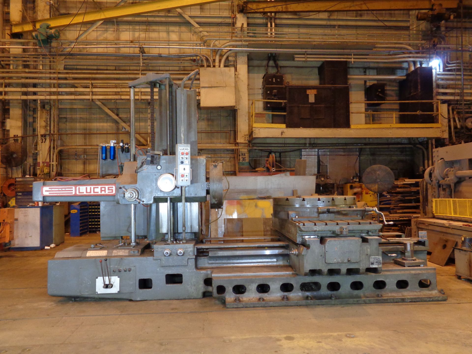 Lucas 42B-60 Horizontal Boring Mill - Image 17 of 17