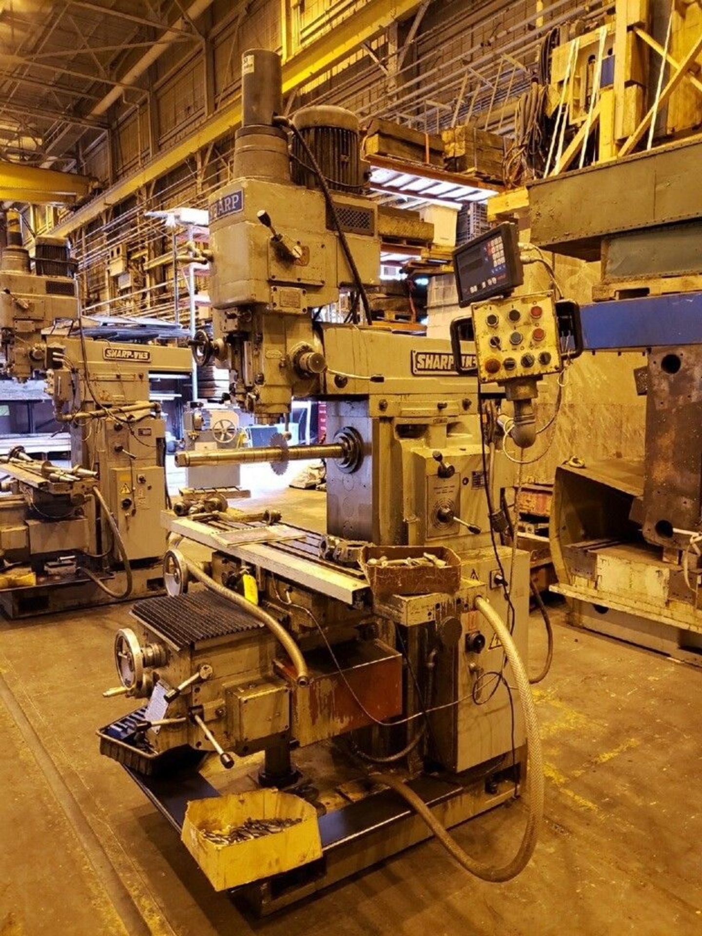 1999 Sharp VH3 Vertical Horizontal Mill Milling Machining Machine - Free Loading - Image 6 of 6