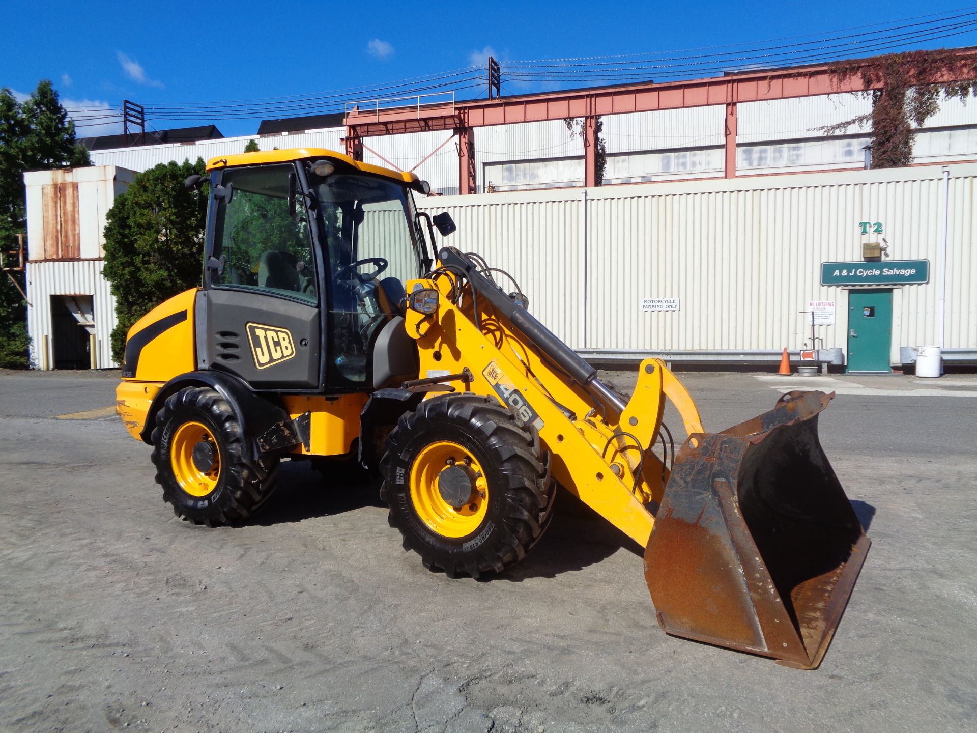 2008 JCB 406B Wheel Loader - Includes Forks & Bucket - Image 9 of 17