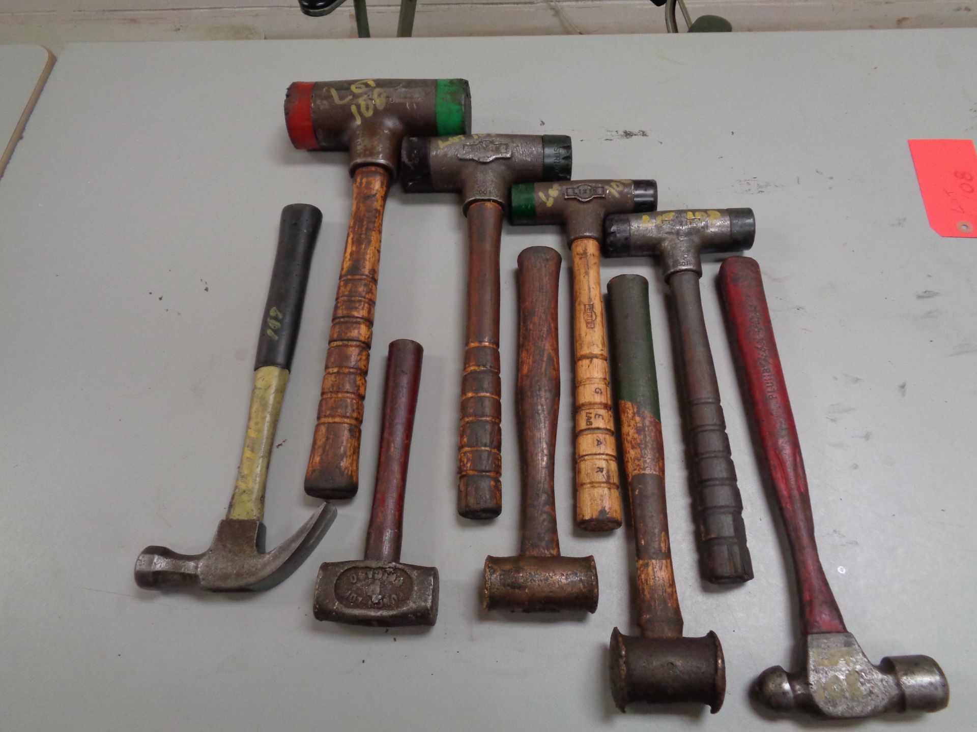 Lot of 9 Hammers (108)
