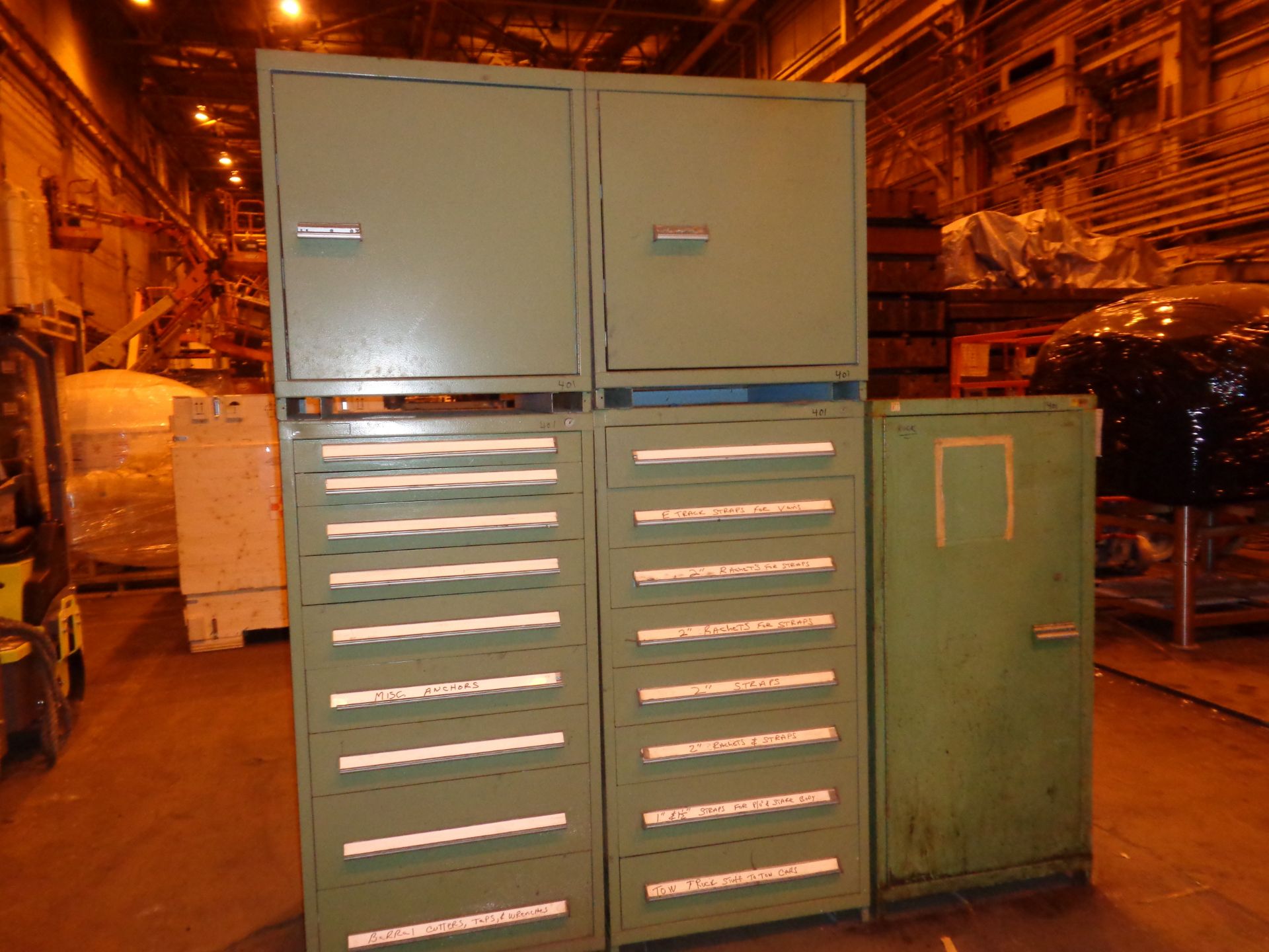 Lot of 5 Vidmar Cabinets (501)