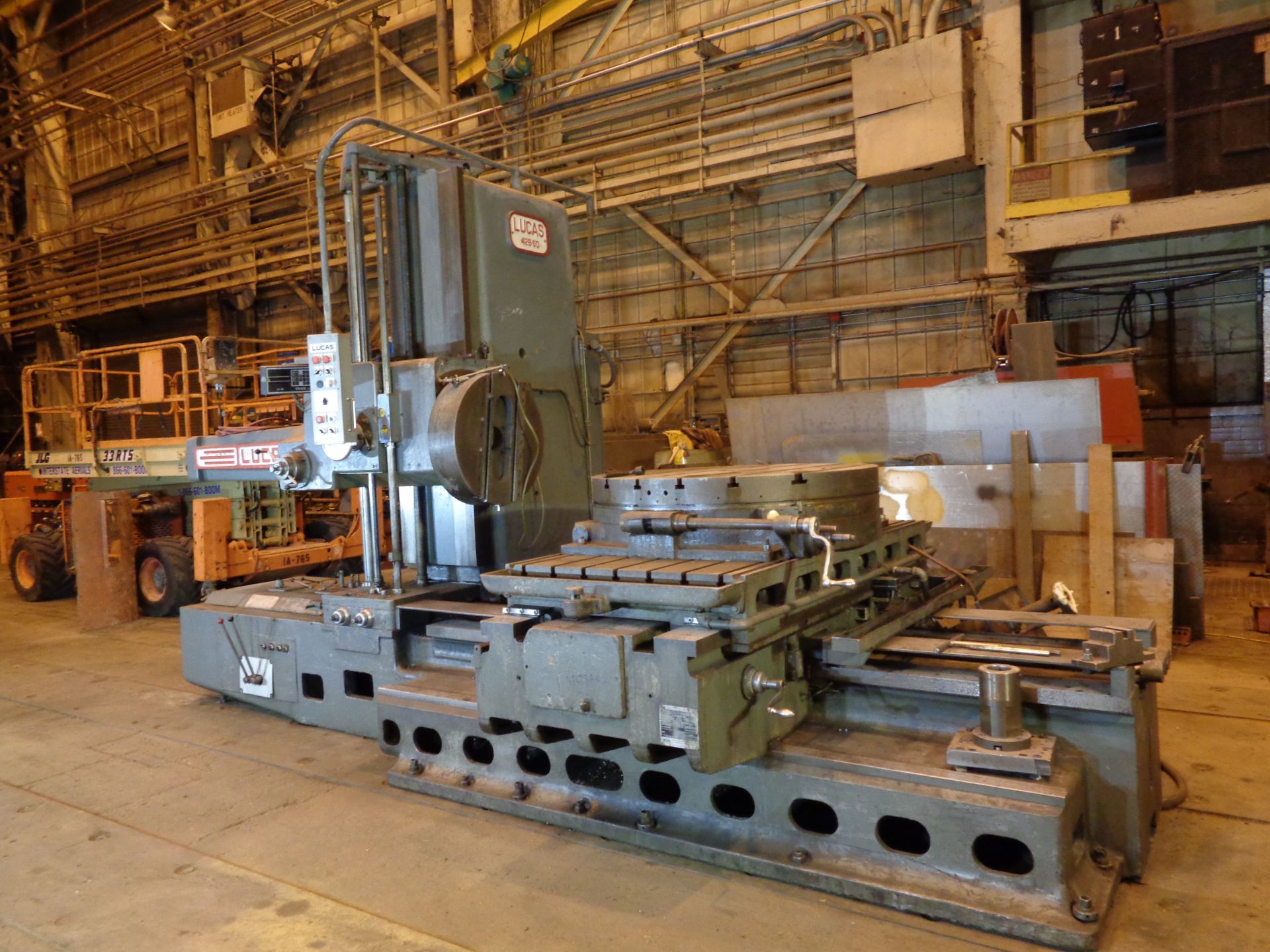 Lucas 42B-60 Horizontal Boring Mill - Image 14 of 17