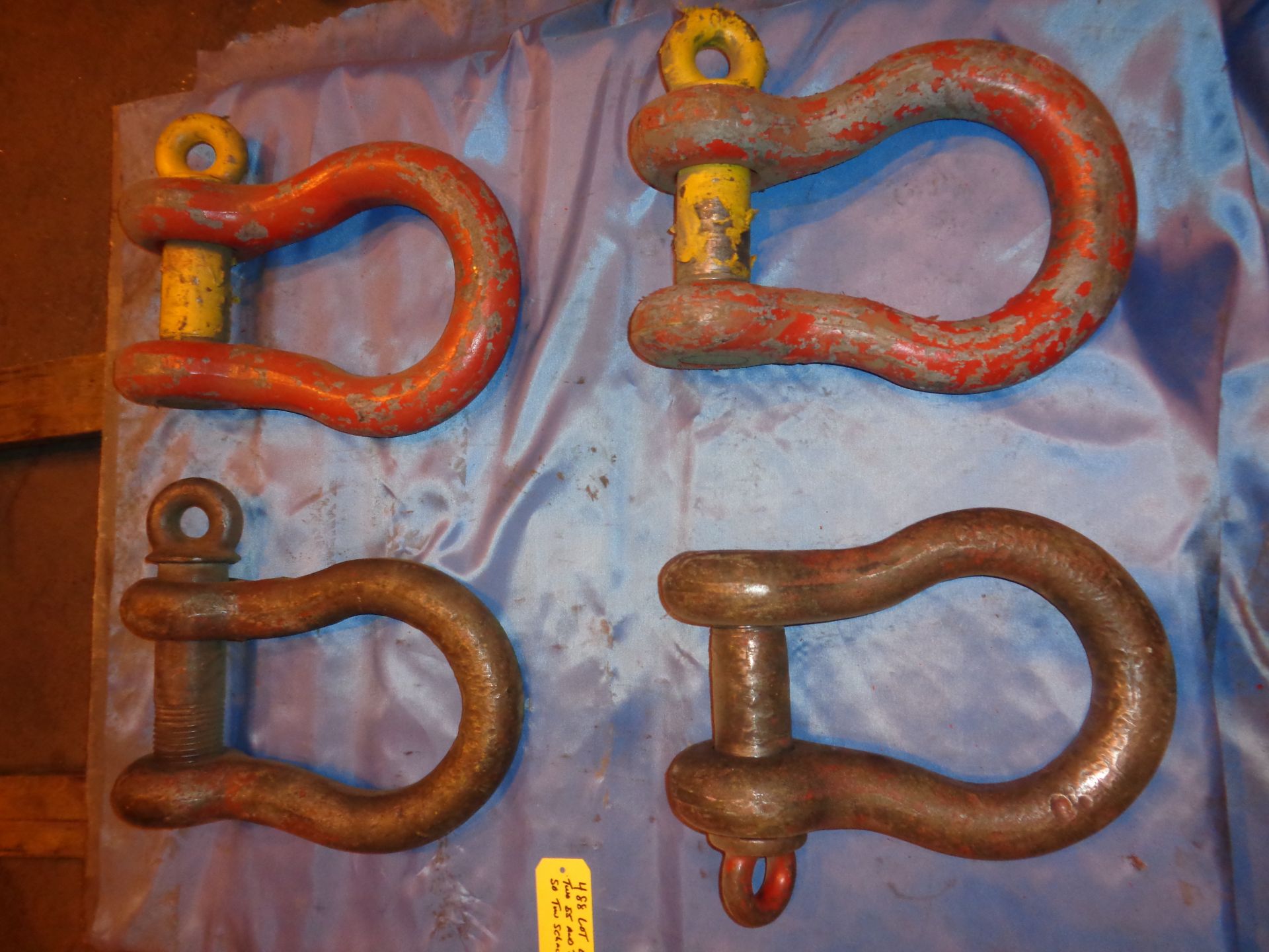 Lot of Shackles 55 and 50 Ton (488) - Image 3 of 10