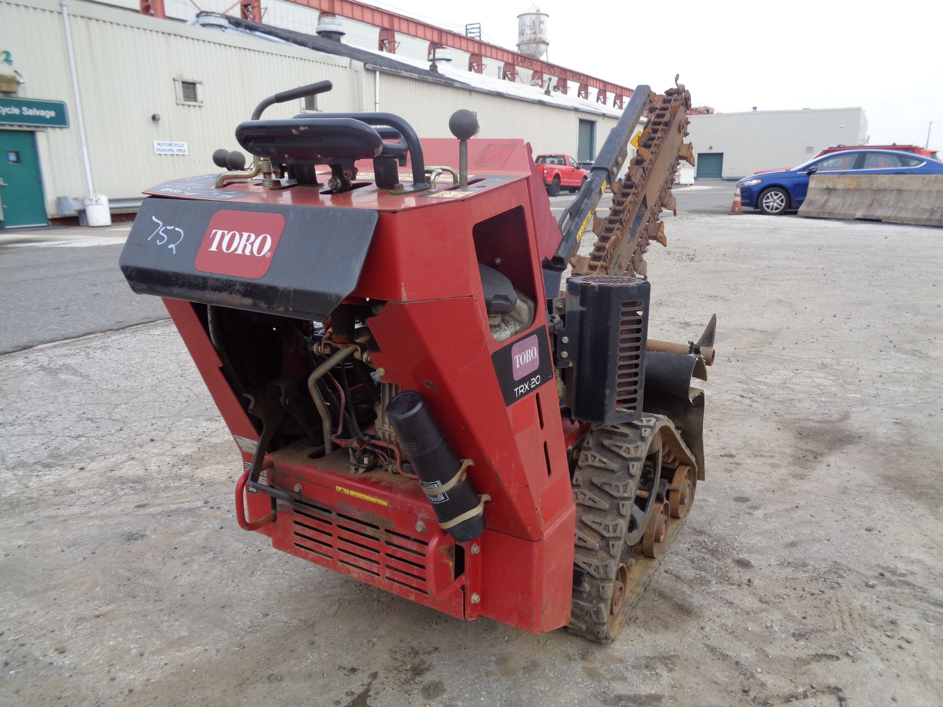 2014 Toro TRX20 Trencher with Trailer - Image 9 of 19