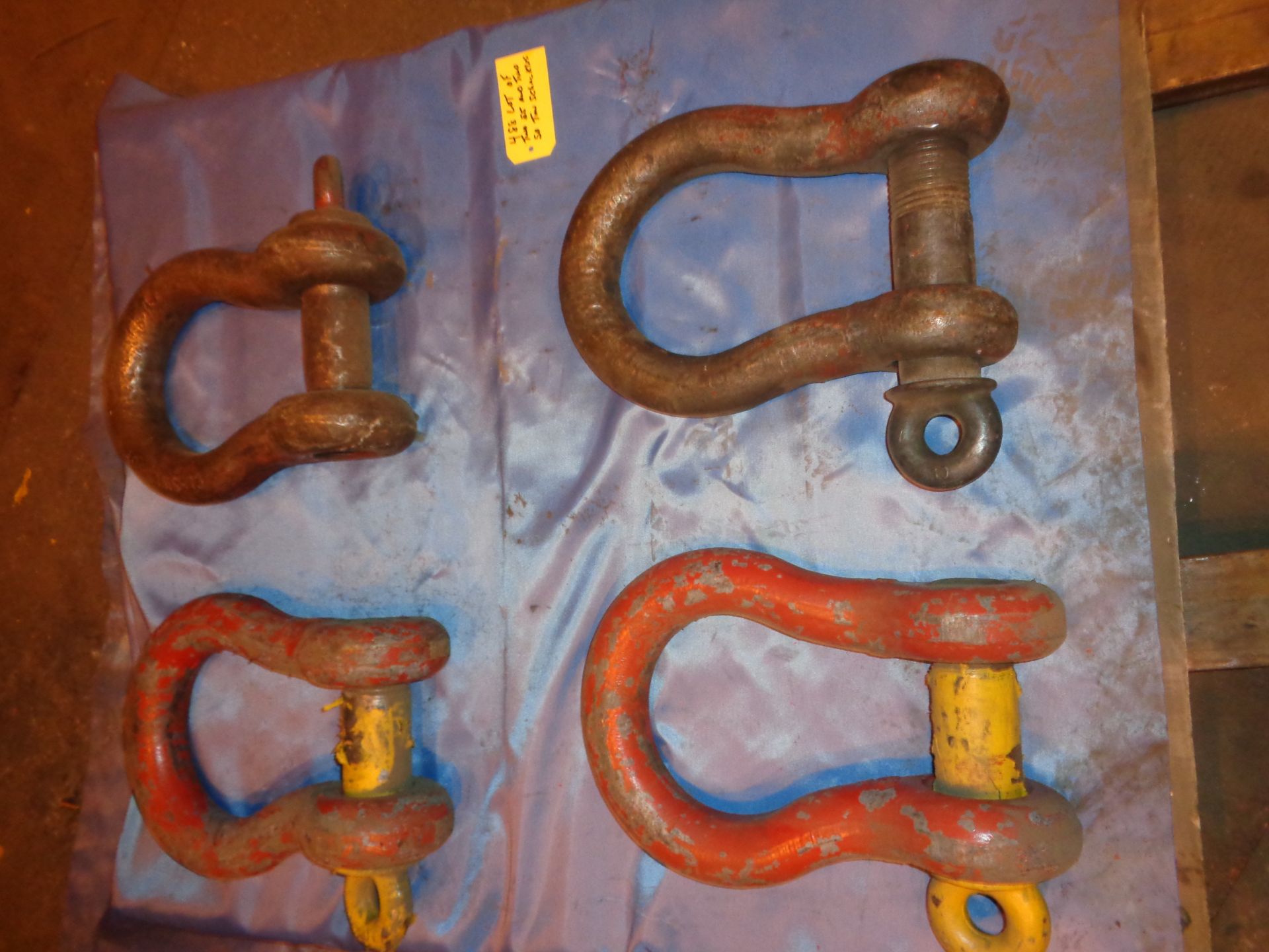 Lot of Shackles 55 and 50 Ton (488) - Image 4 of 10