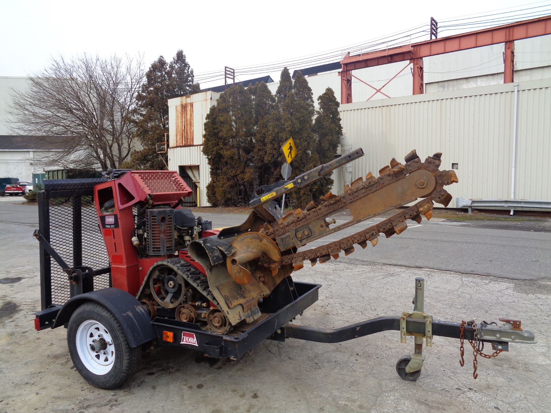 2014 Toro TRX20 Trencher with Trailer - Image 14 of 19