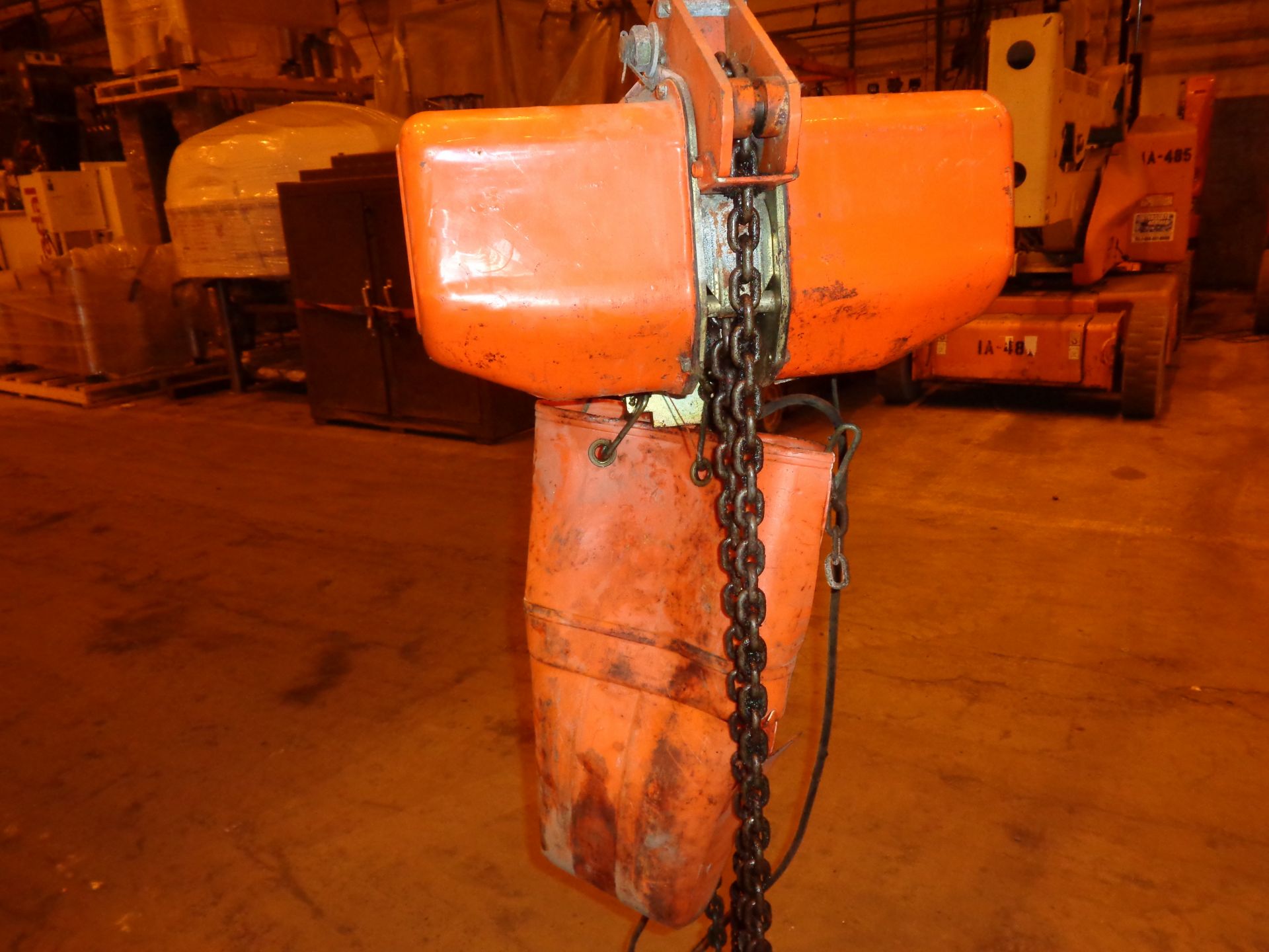 Jet 3 Ton 110volt Chain Hoist (654) - Image 8 of 12