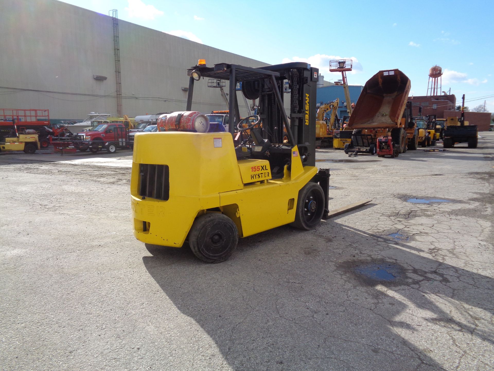 Hyster S155XL Forklift 15,500 lbs - QUAD MAST - Image 3 of 17