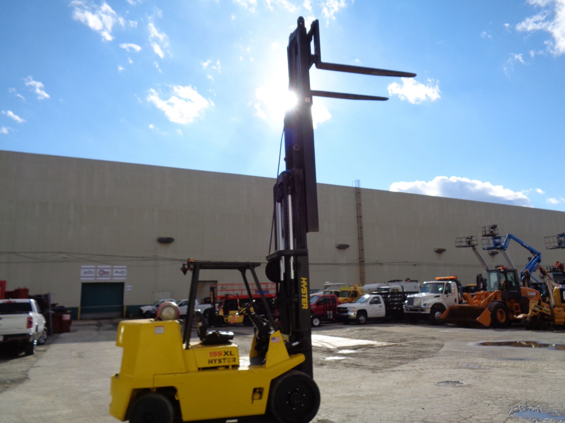 Hyster S155XL Forklift 15,500 lbs - QUAD MAST - Image 10 of 17