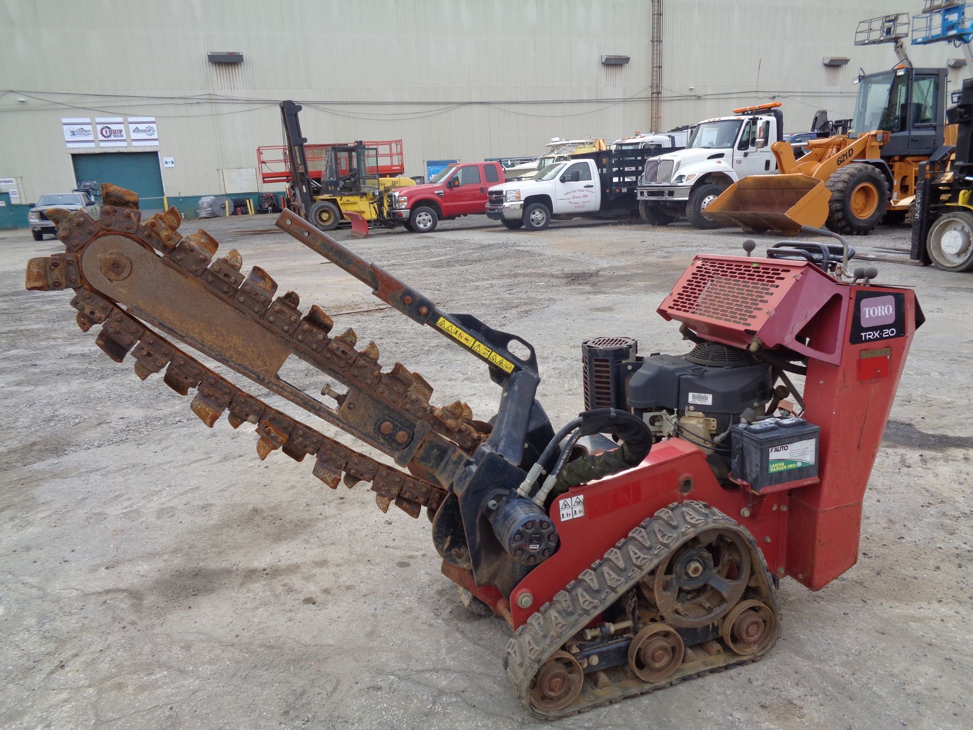 2014 Toro TRX20 Trencher with Trailer - Image 4 of 19