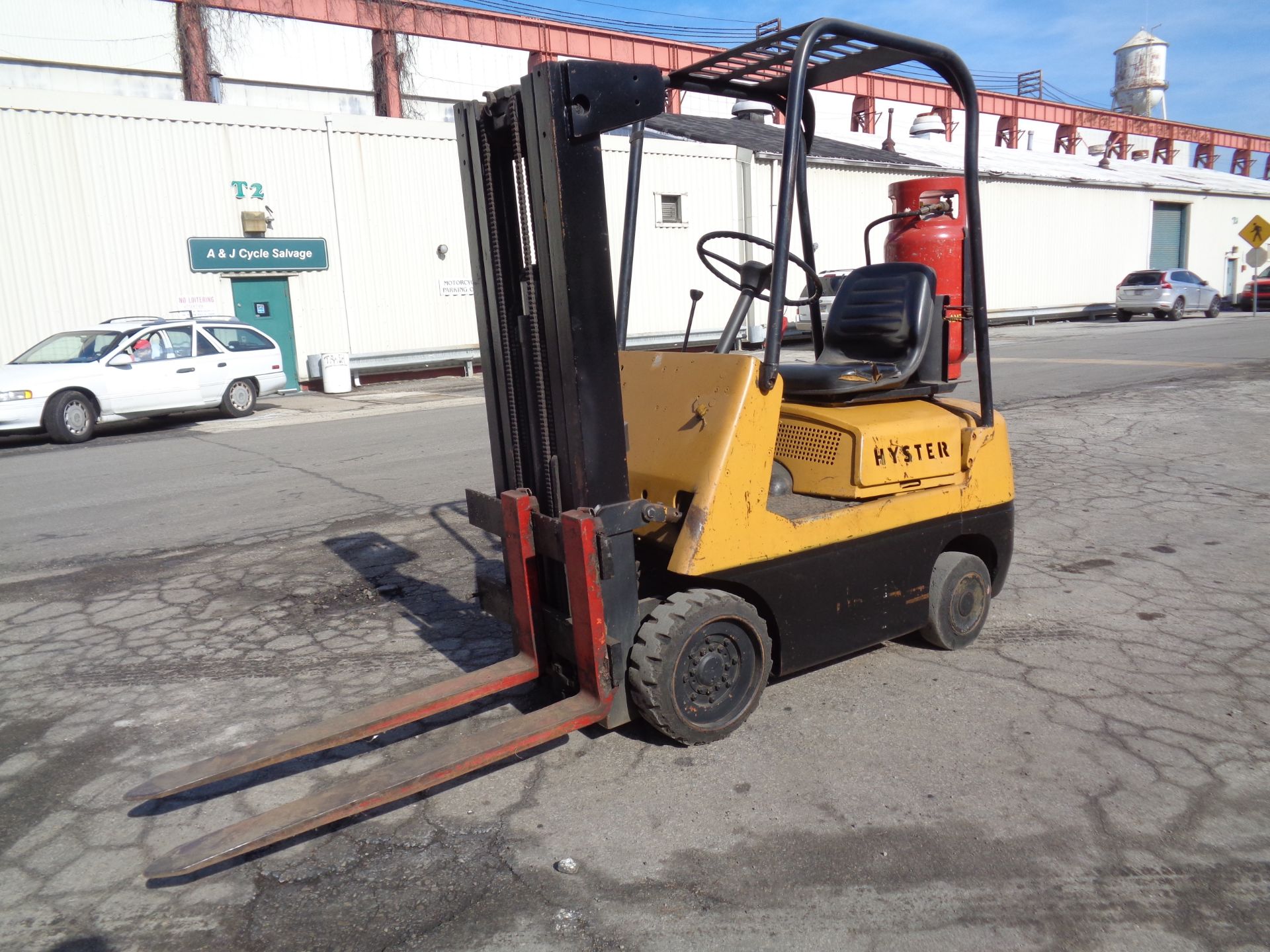 Hyster S30A 3100Lbs Forklift Triple Mast - Image 9 of 14