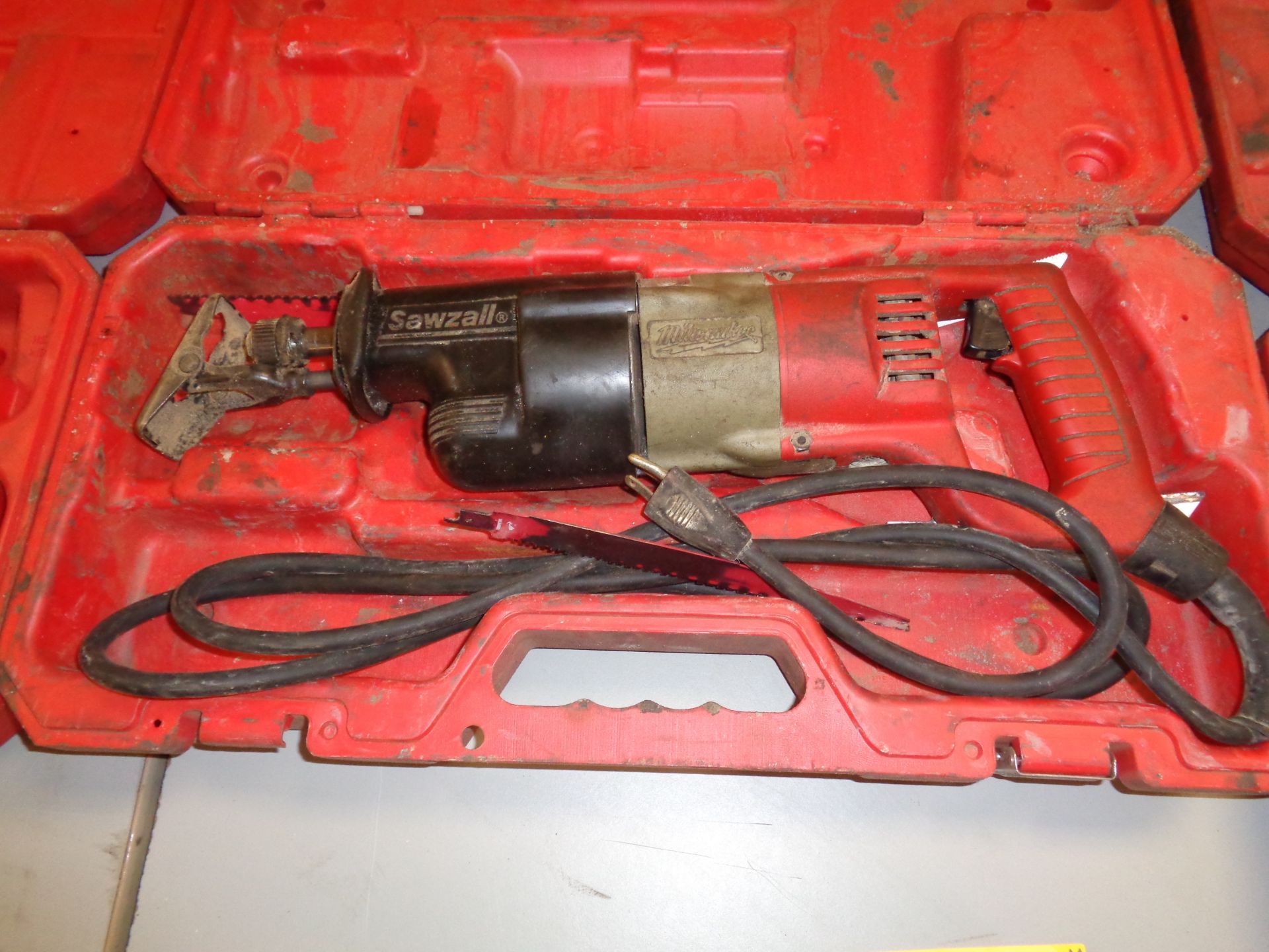 Lot Milwaukee Sawzall & Hammer Drill (615) - Image 11 of 17