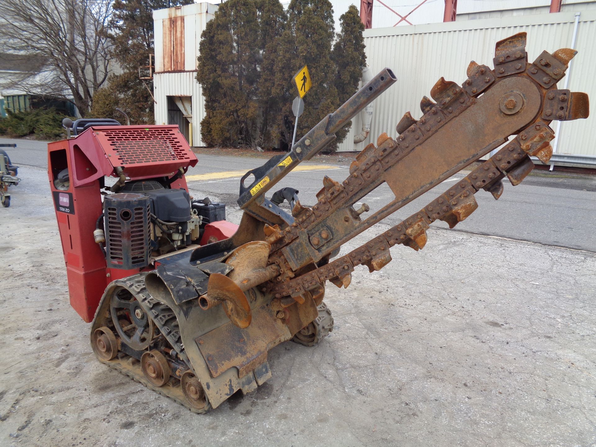 2014 Toro TRX20 Trencher with Trailer - Image 6 of 19