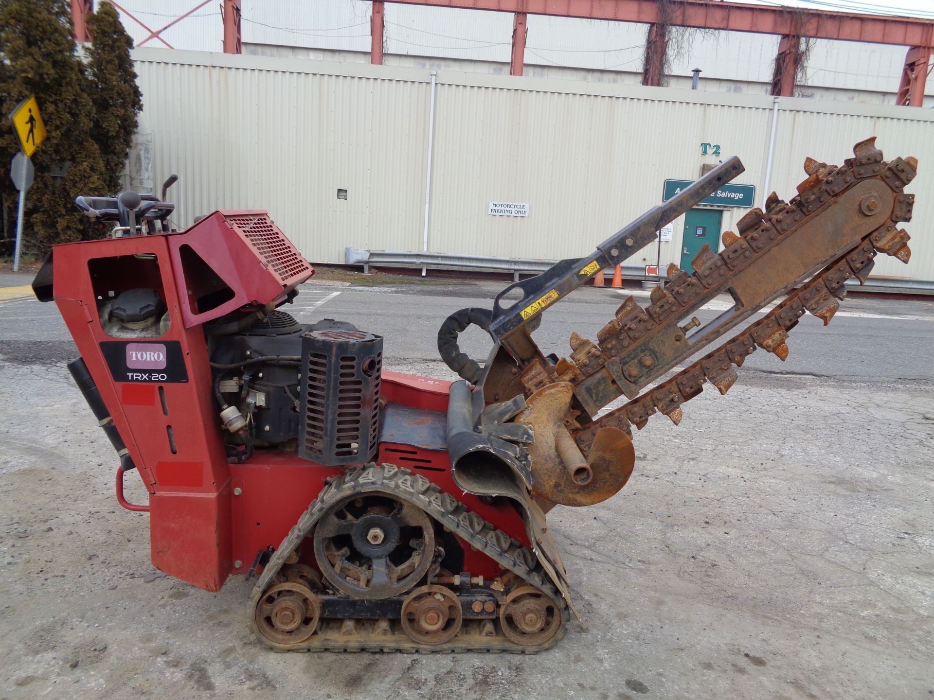 2014 Toro TRX20 Trencher with Trailer - Image 7 of 19