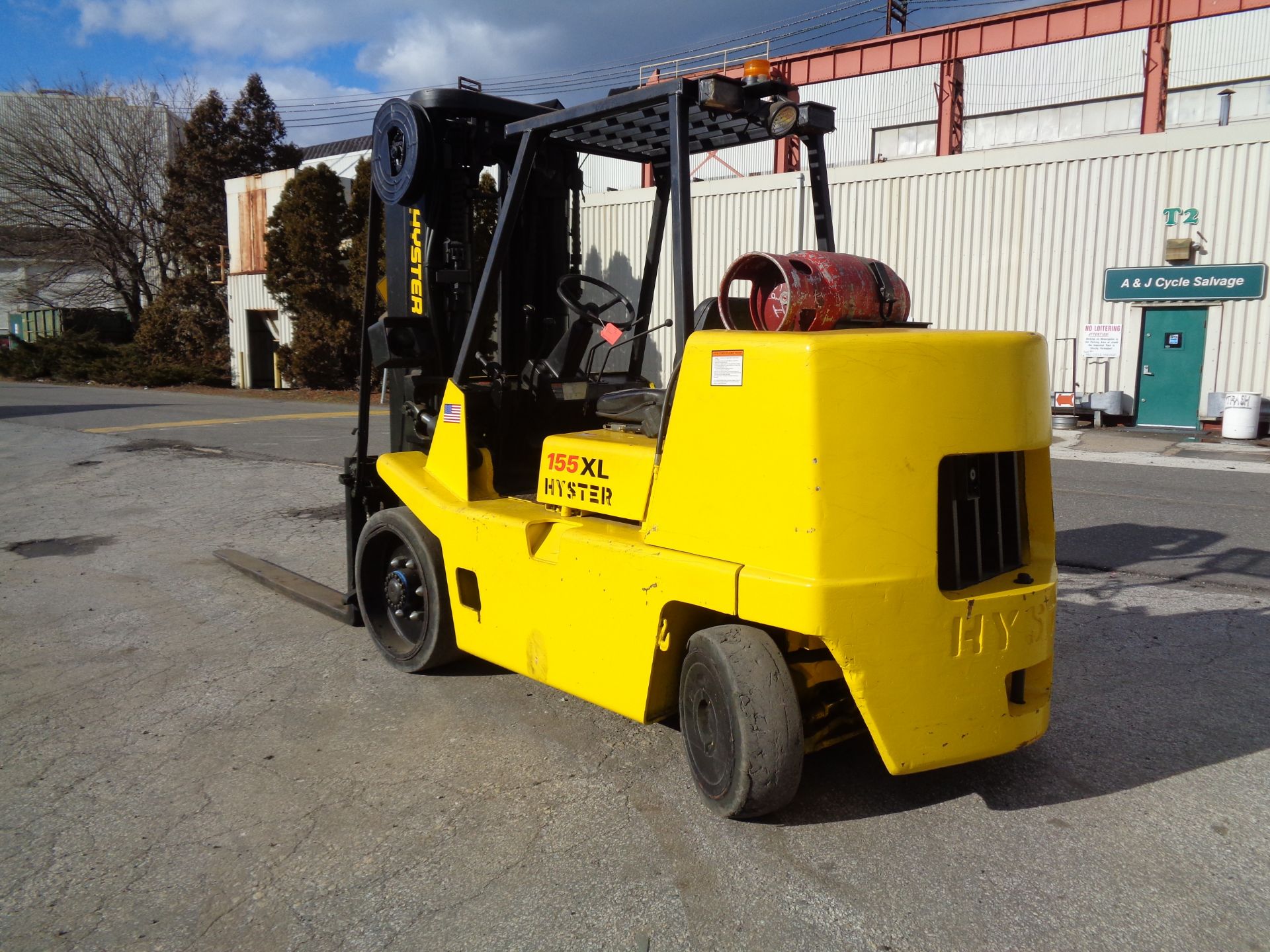 Hyster S155XL Forklift 15,500 lbs - QUAD MAST - Image 2 of 17