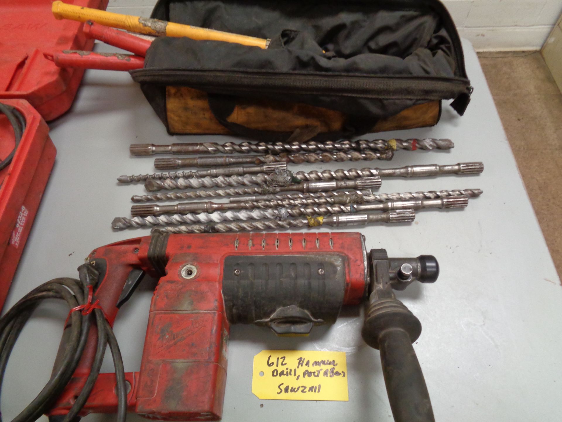Lot of Milwaukee Hammer Drill, Portaband, Sawzall - Image 4 of 18