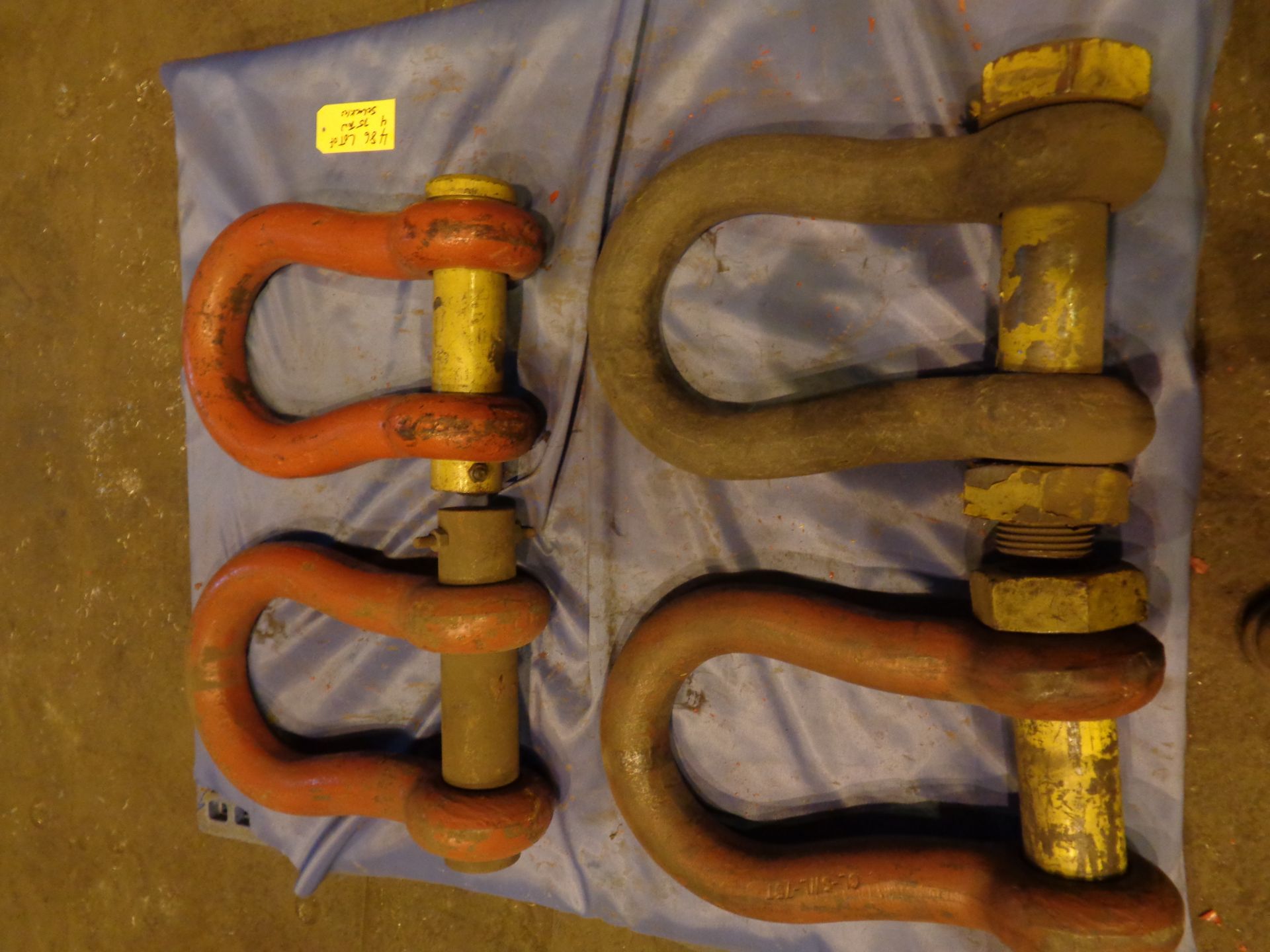 Lot of Four 75 Ton Shackles (486) - Image 5 of 10