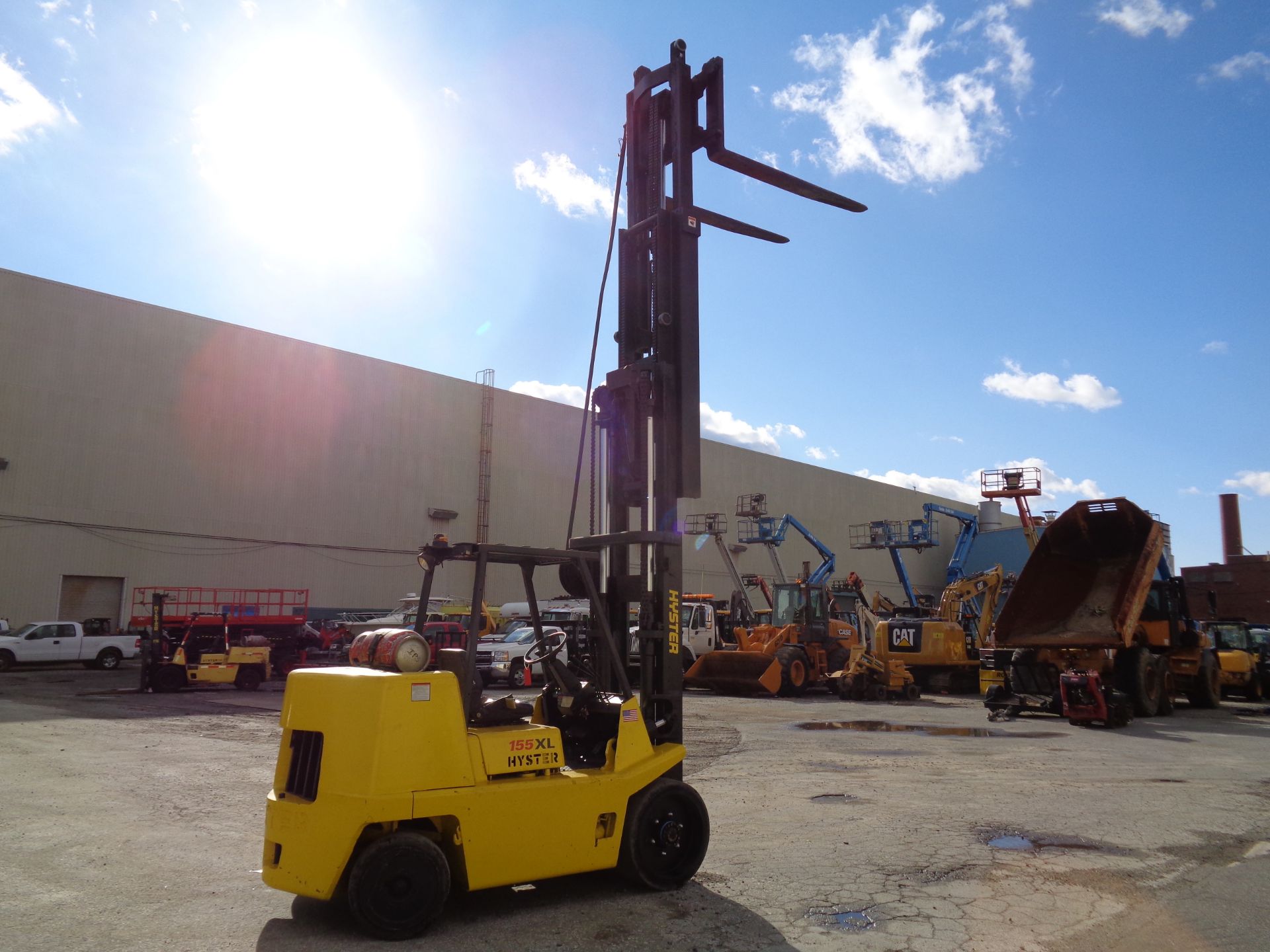 Hyster S155XL Forklift 15,500 lbs - QUAD MAST - Image 9 of 17