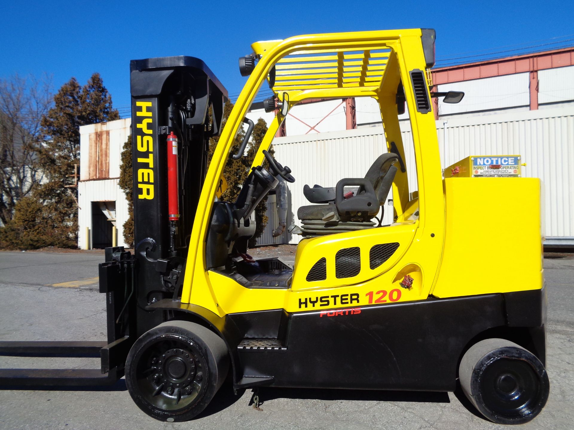 2015 Hyster S120FTPRS 12,000lbs Forklift - Triple Mast - Image 11 of 17