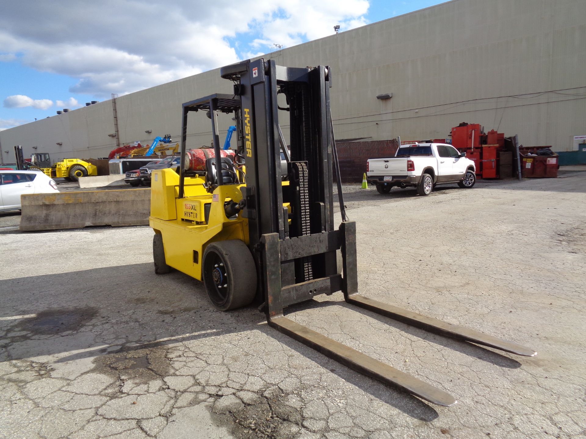 Hyster S155XL Forklift 15,500 lbs - QUAD MAST - Image 6 of 17