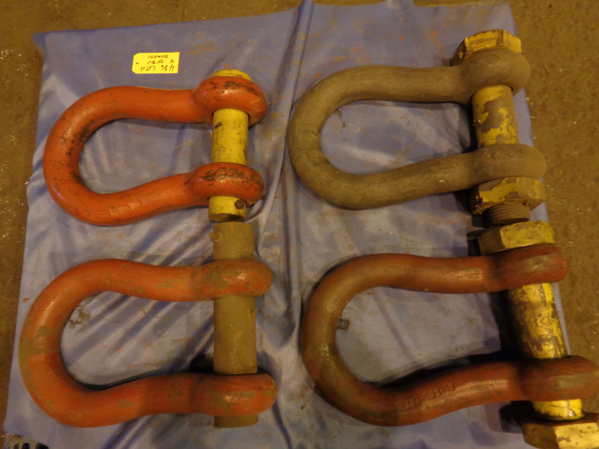 Lot of Four 75 Ton Shackles (486) - Image 6 of 10