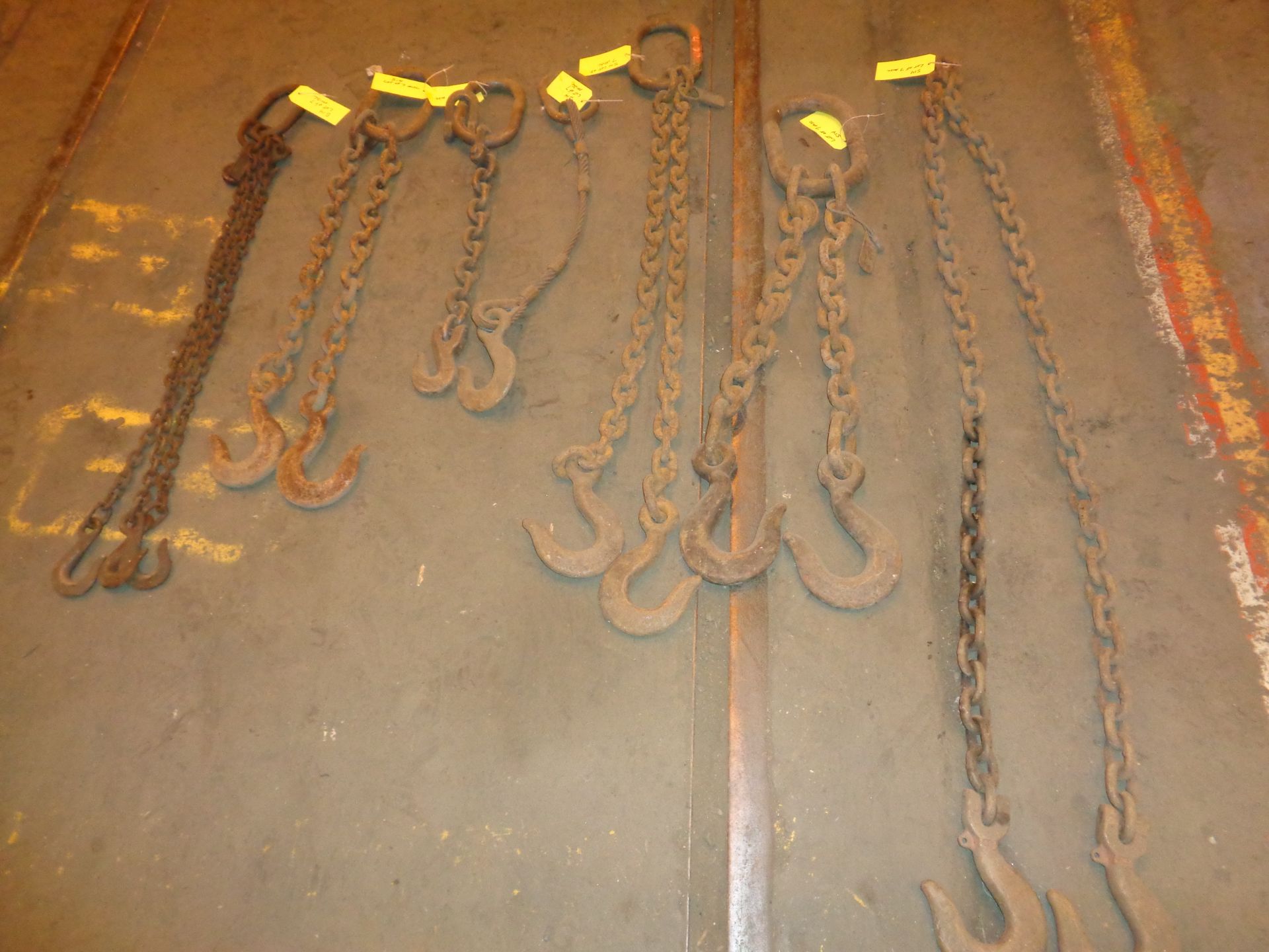 Lot of 7 Misc Chains 1/4" , 3/8" and 1/2" (514) - Image 6 of 10