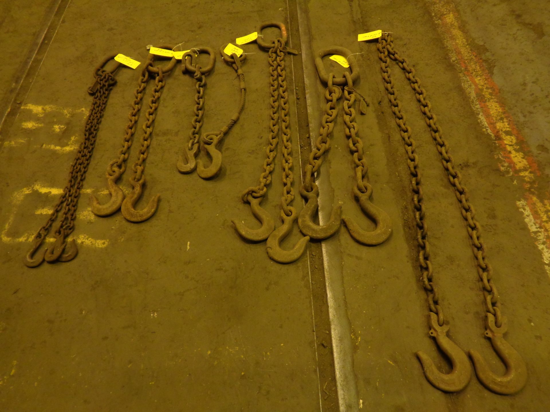 Lot of 7 Misc Chains 1/4" , 3/8" and 1/2" (514) - Image 4 of 10