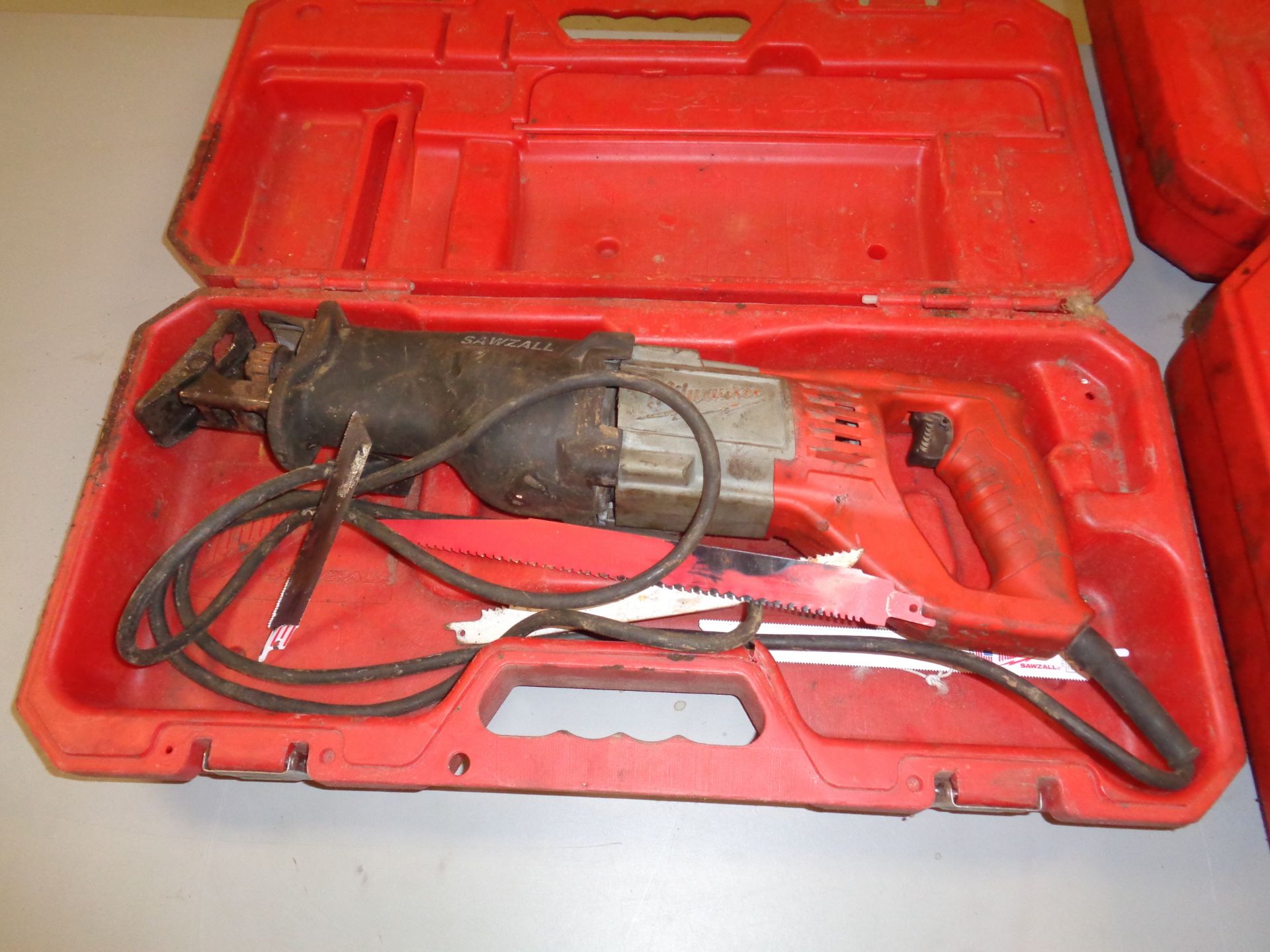 Lot of Milwaukee Hammer Drill, Portaband, Sawzall - Image 10 of 18