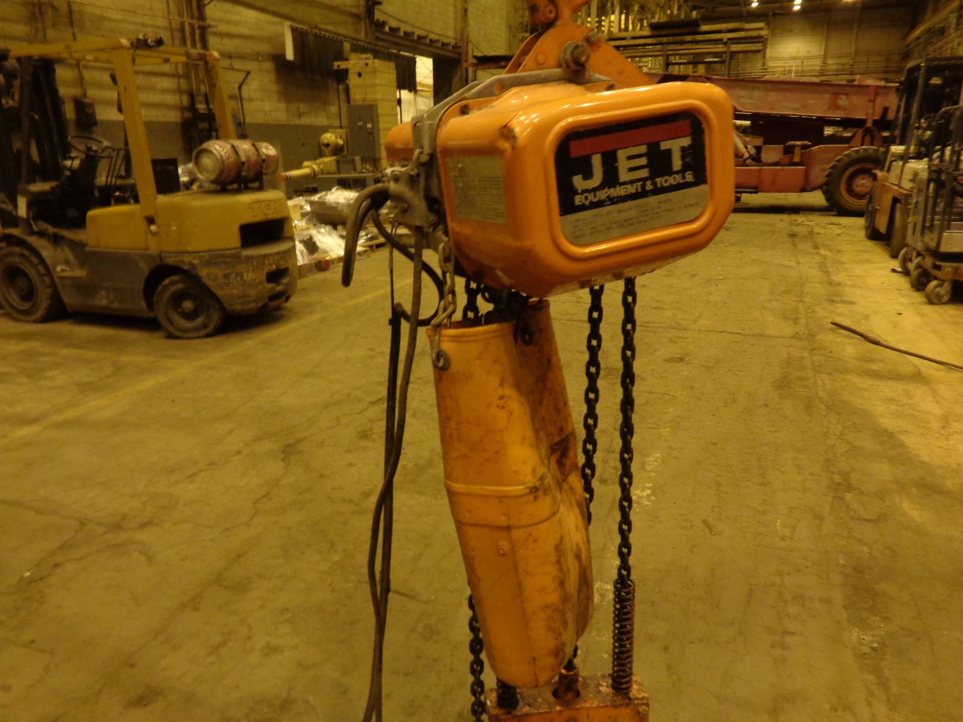 Jet 3 Ton 110volt Chain Hoist (654) - Image 4 of 12