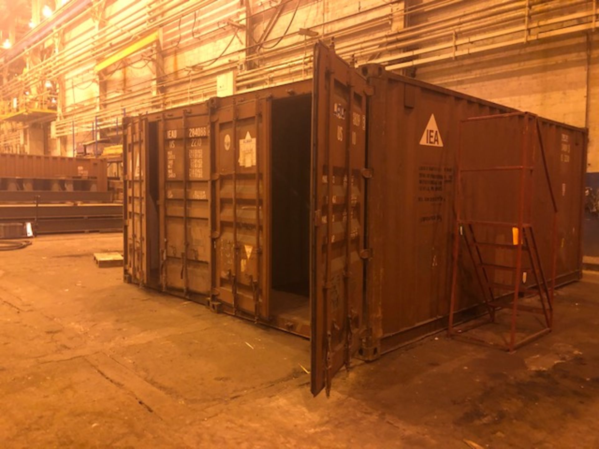 Lot of (2) 20ft containers - Image 3 of 3