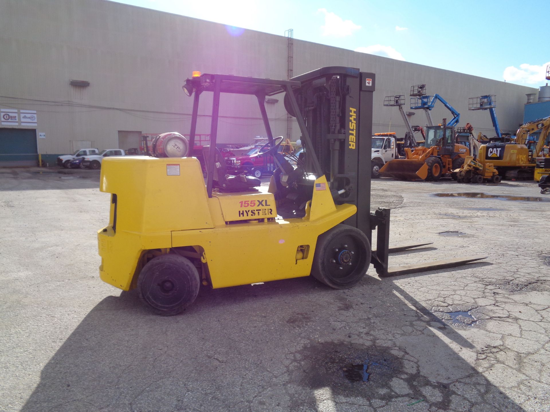 Hyster S155XL Forklift 15,500 lbs - QUAD MAST - Image 4 of 17