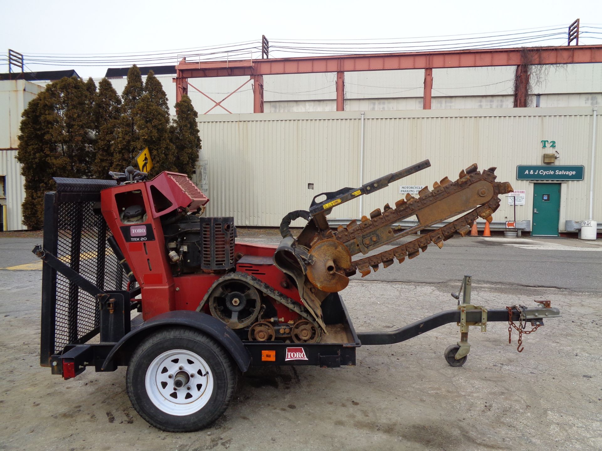 2014 Toro TRX20 Trencher with Trailer - Image 15 of 19