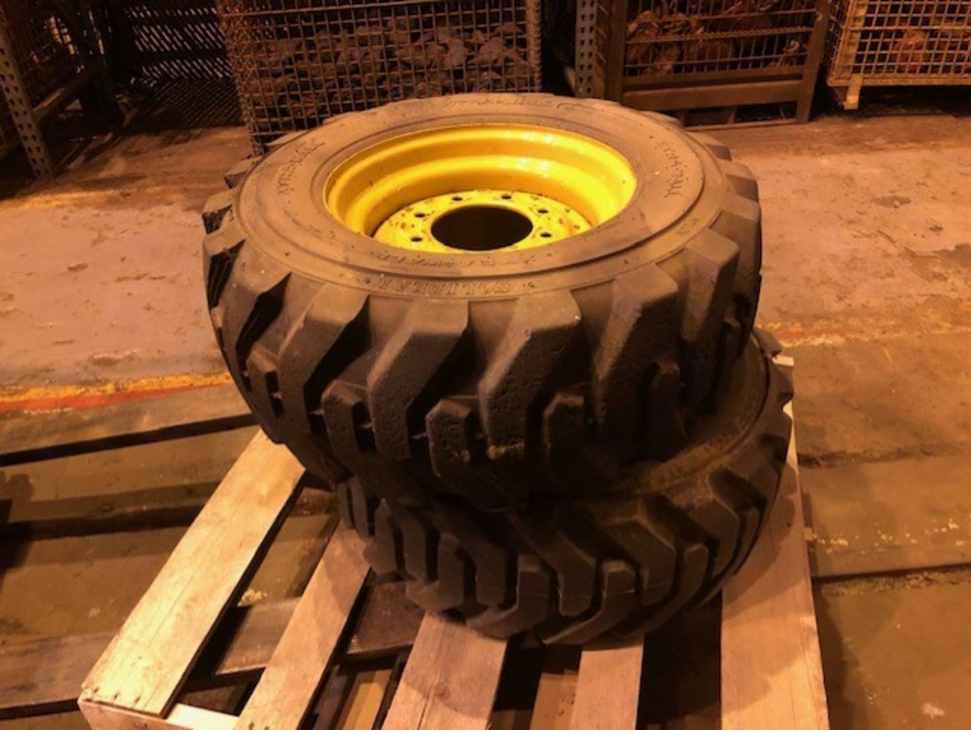 Skid Steer Tires with Rims