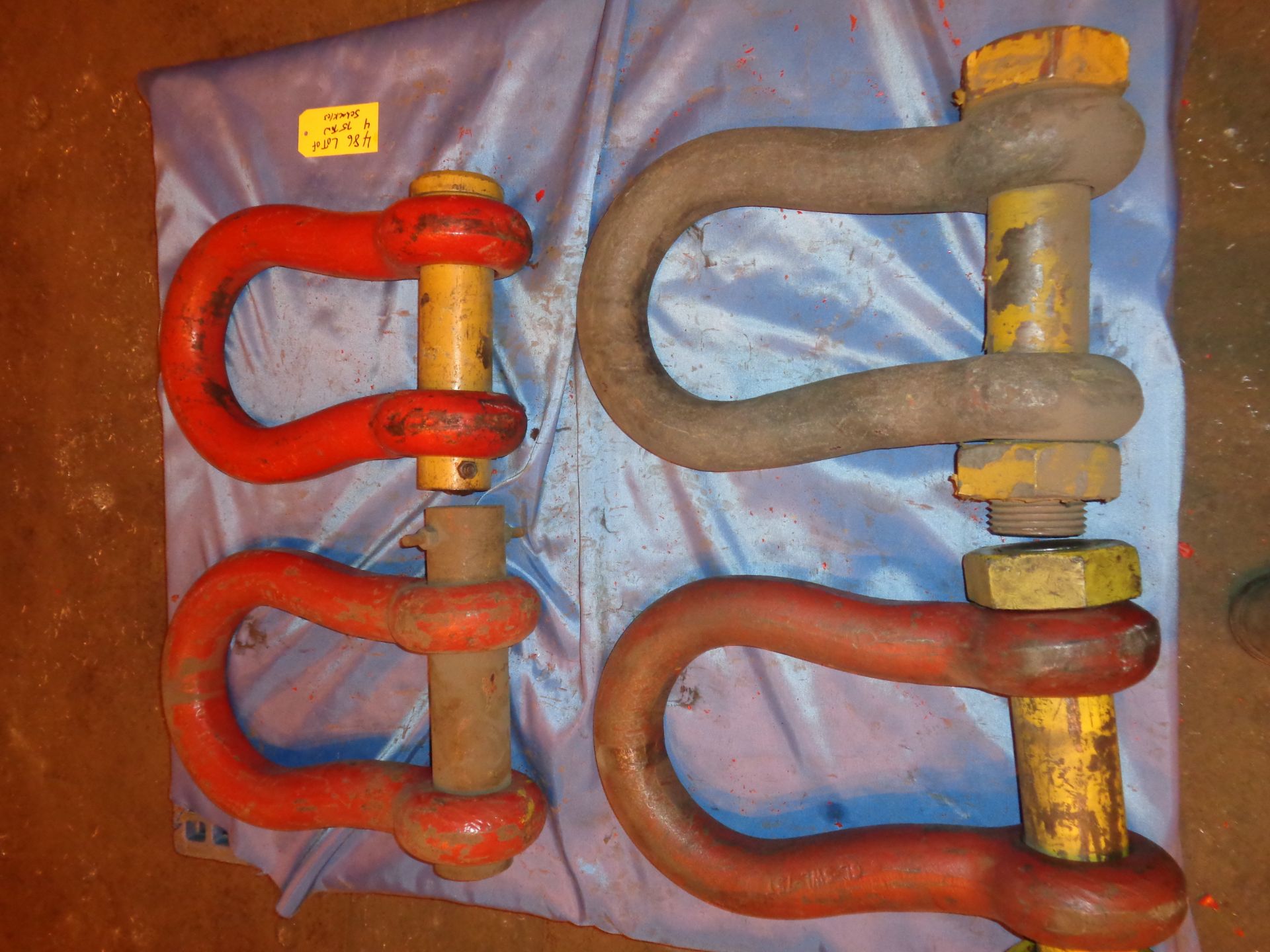 Lot of Four 75 Ton Shackles (486) - Image 4 of 10