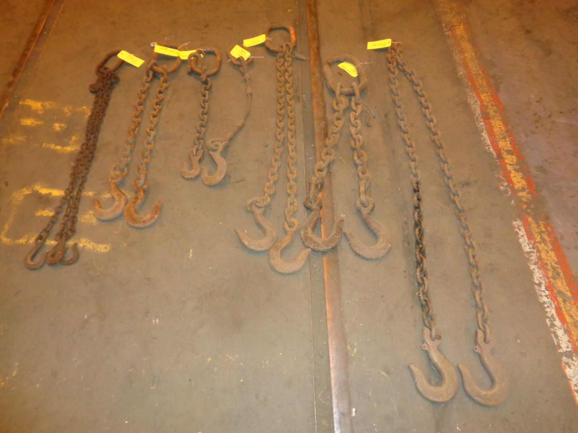 Lot of 7 Misc Chains 1/4" , 3/8" and 1/2" (514) - Image 5 of 10