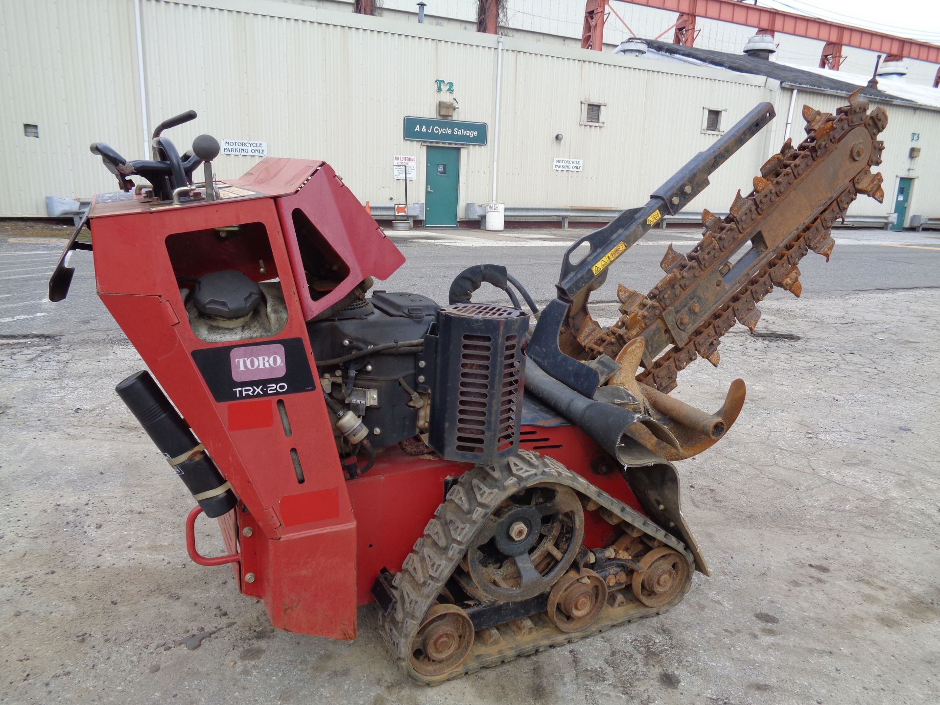 2014 Toro TRX20 Trencher with Trailer - Image 8 of 19