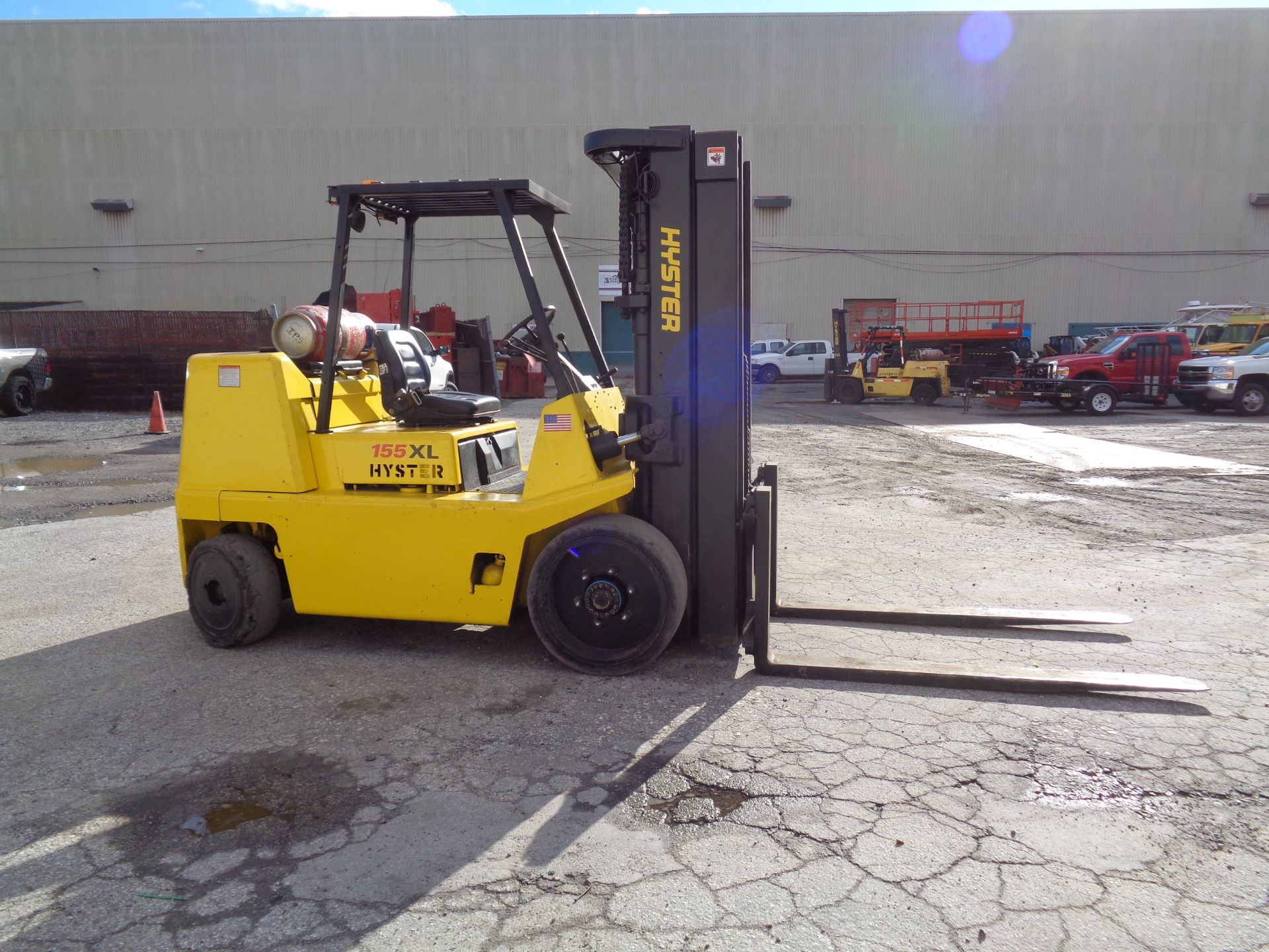Hyster S155XL Forklift 15,500 lbs - QUAD MAST - Image 5 of 17