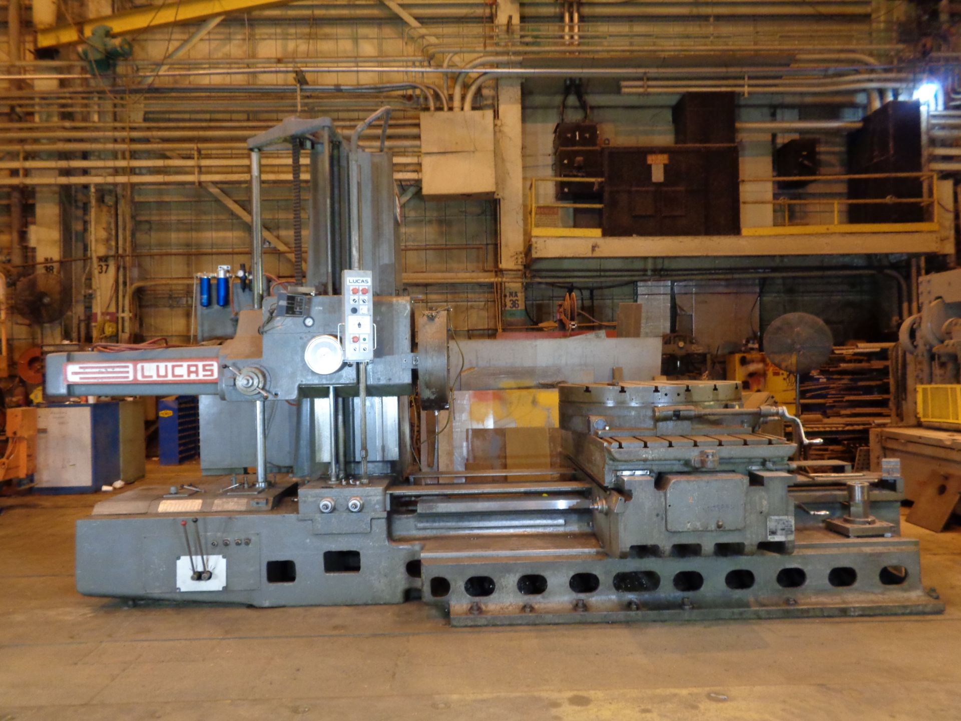 Lucas 42B-60 Horizontal Boring Mill - Image 17 of 17