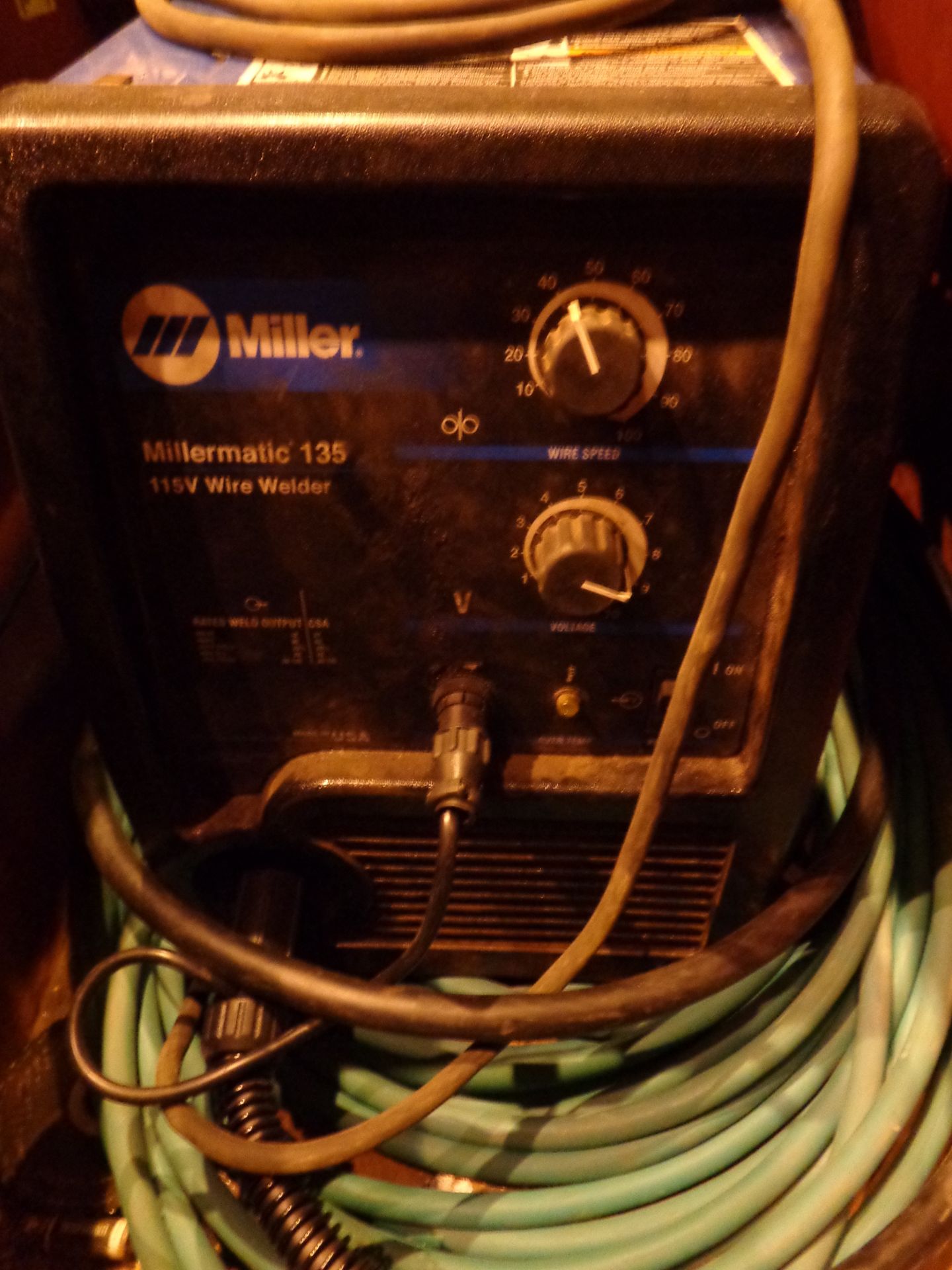 Millermatic 135 115V Welder with Dayton Box (15) - Image 10 of 14