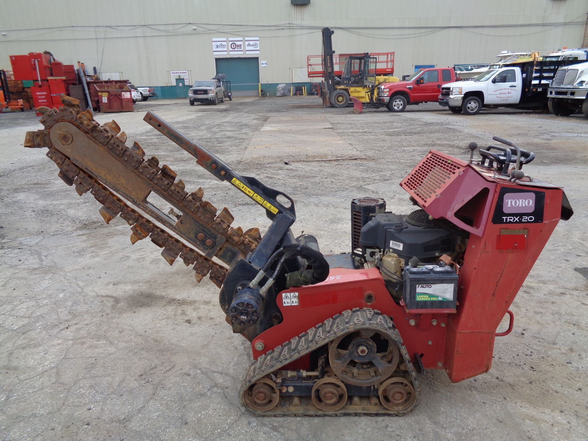 2014 Toro TRX20 Trencher with Trailer - Image 3 of 19