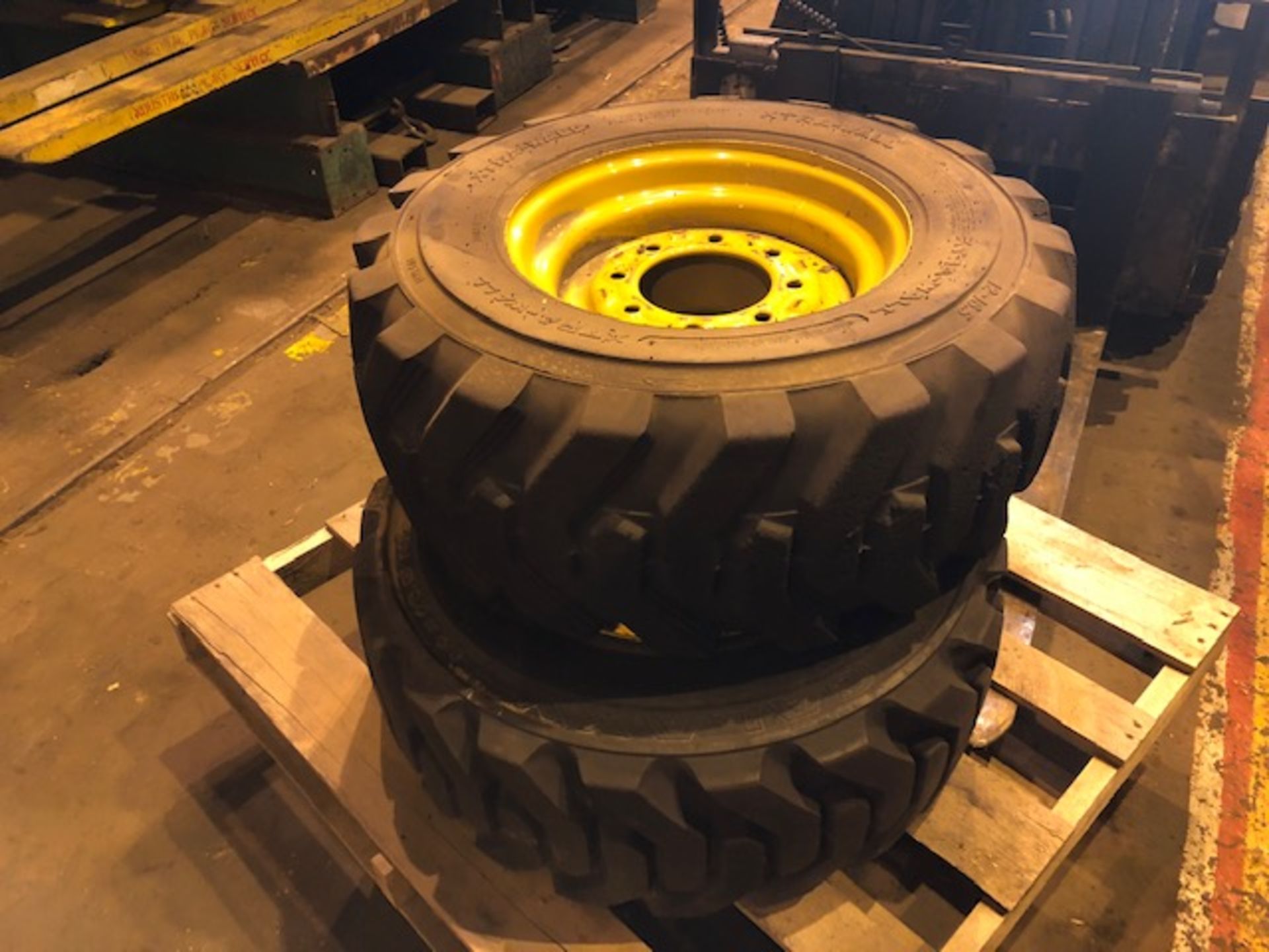 Skid Steer Tires with Rims - Image 2 of 4