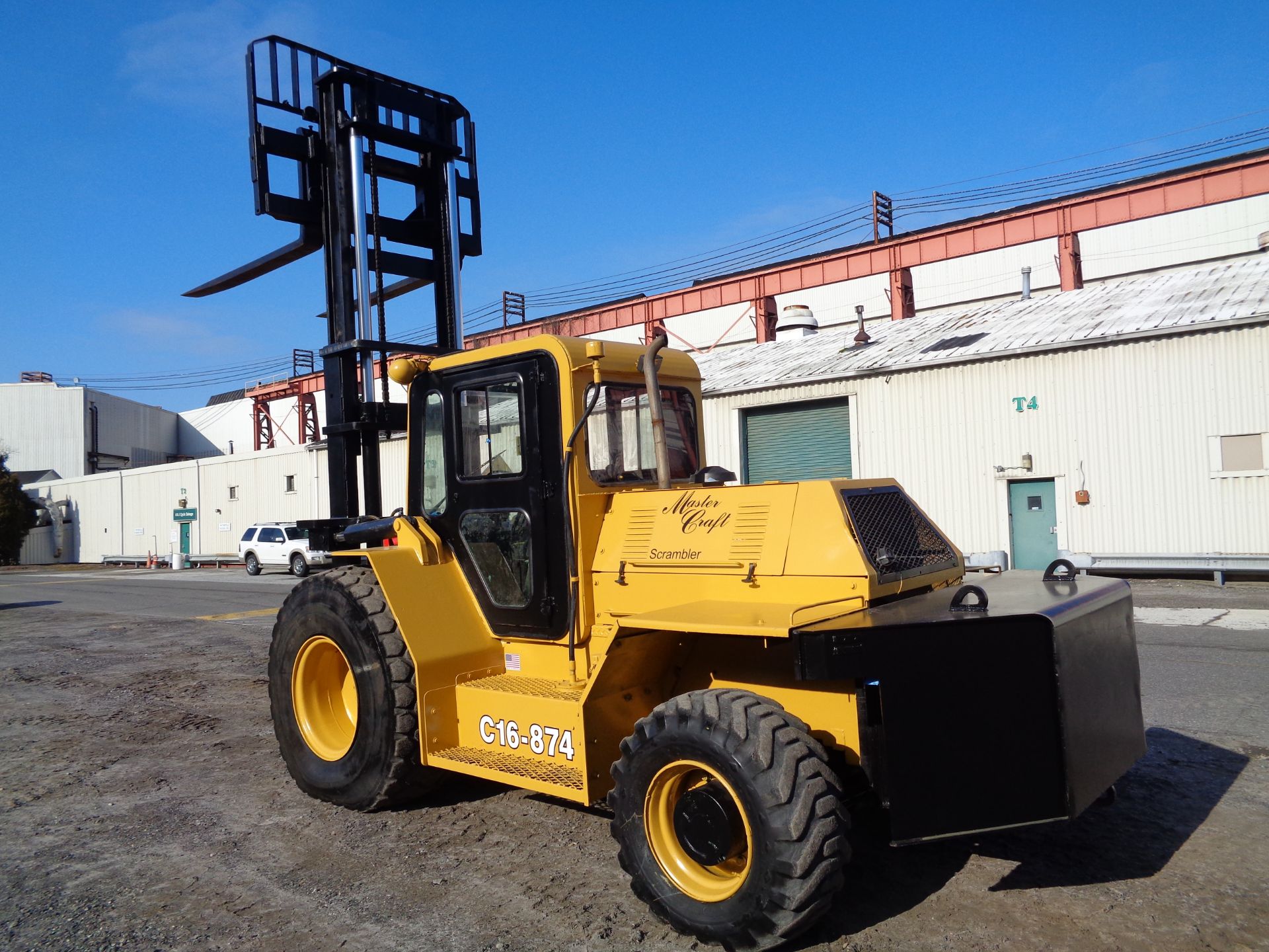 2008 Master Craft C16.874 16,000lbs Rough Terrain 4x4 Forklift - Image 2 of 12